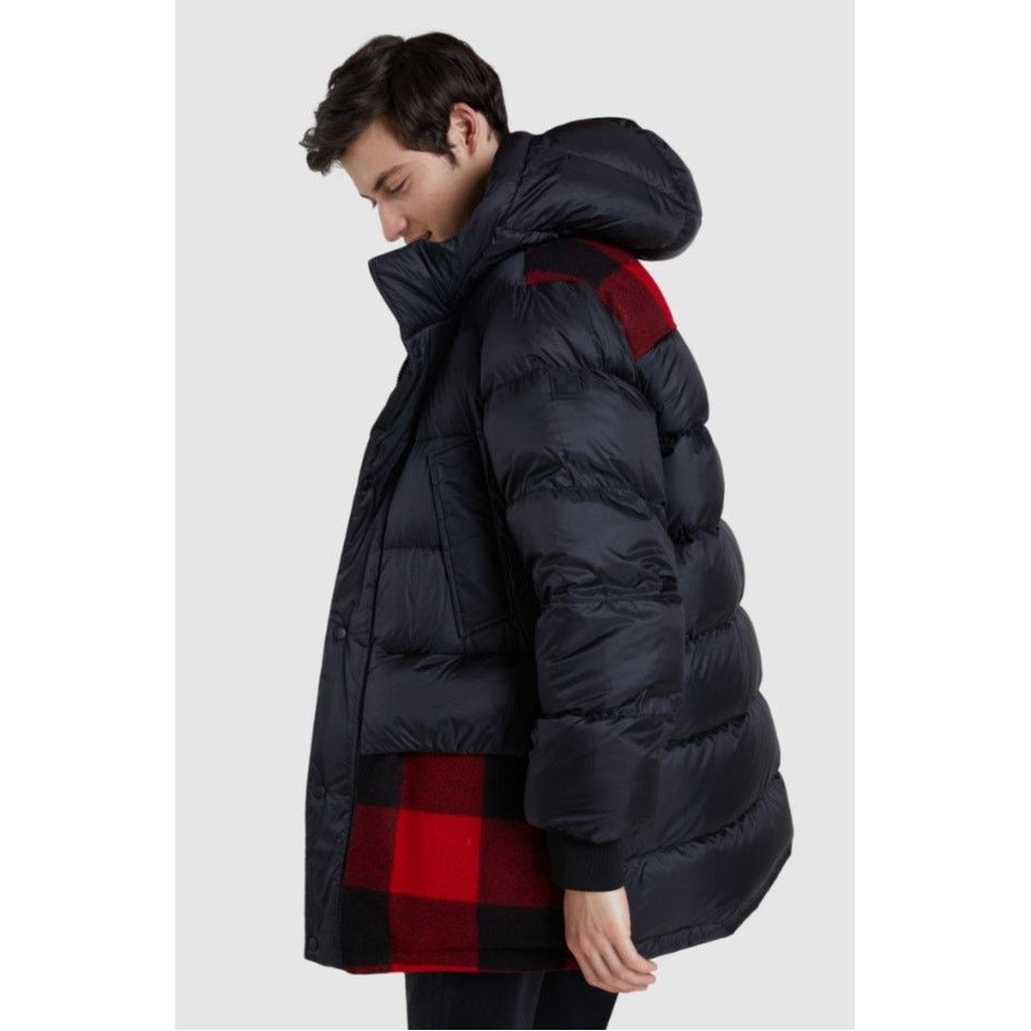 Woolrich Woolen Mills Woolrich Wool Duck Down Feather Reversible Parka Size US S / EU 44-46 / 1 - 1 Thumbnail