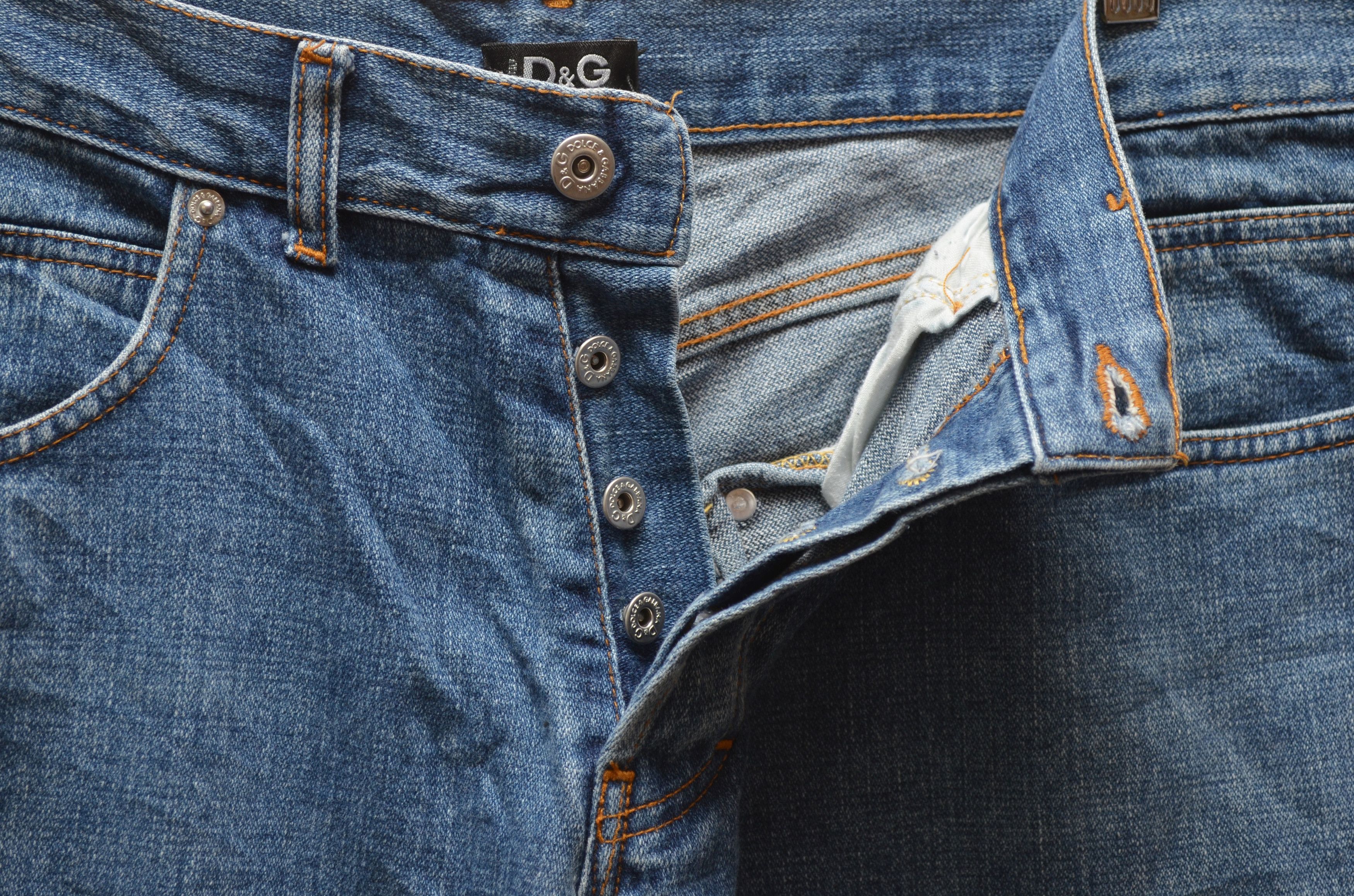 Dolce & Gabbana × Vintage Vintage Dolce & Gabbana Double Pockets Jeans RARE y2k Size US 34 / EU 50 - 8 Thumbnail
