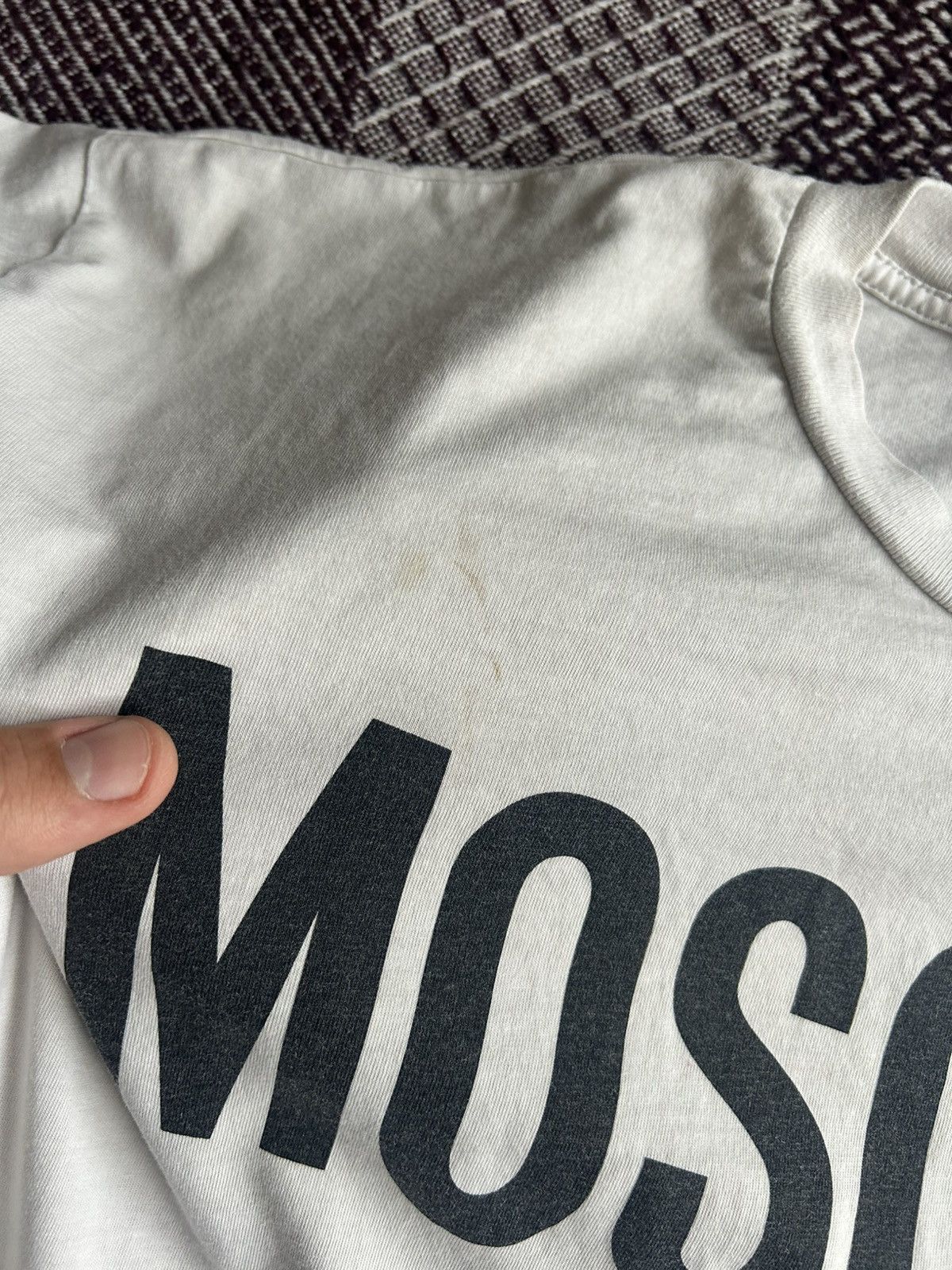 Moschino Moschino Couture Milano T-shirt Luxury Type Unisex Size M Size US M / EU 48-50 / 2 - 7 Thumbnail