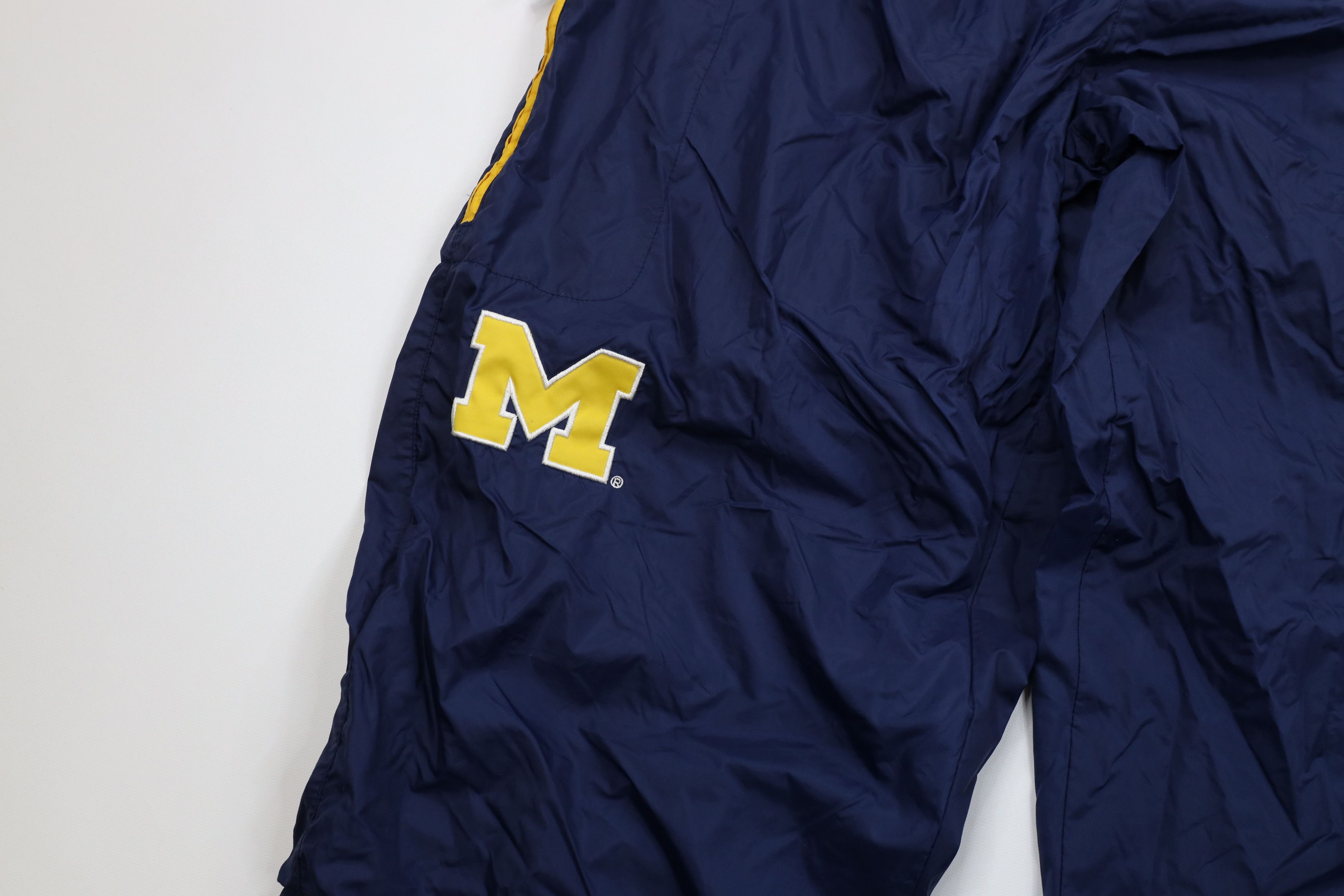 Vintage Vintage 90s University of Michigan Windbreaker Pants Size US 38 / EU 54 - 6 Thumbnail