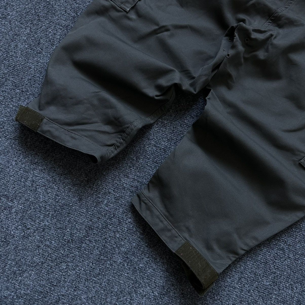 Aeronautica Militare VTG Man Military Cargo Capri Pants Olive Green 3/4 Tactical Size US 35 - 8 Thumbnail