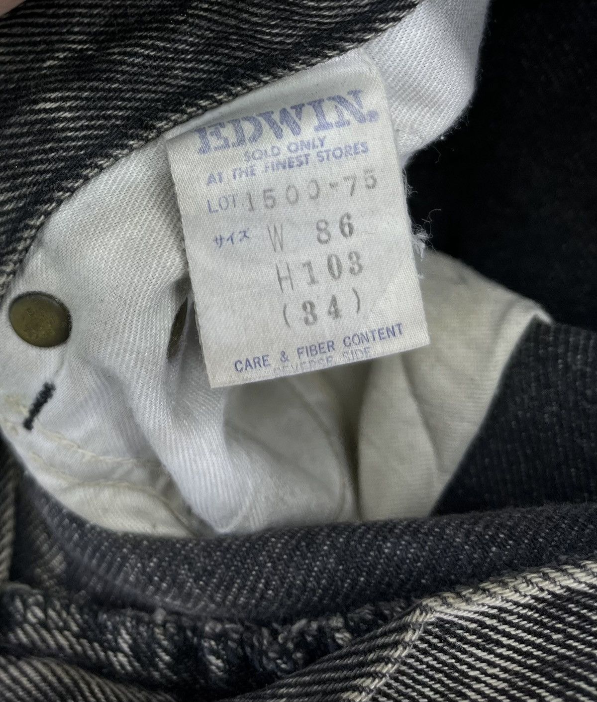 Edwin Vintage Edwin Classico Rare Punk Jeans Denim Pants Size US 34 / EU 50 - 8 Thumbnail