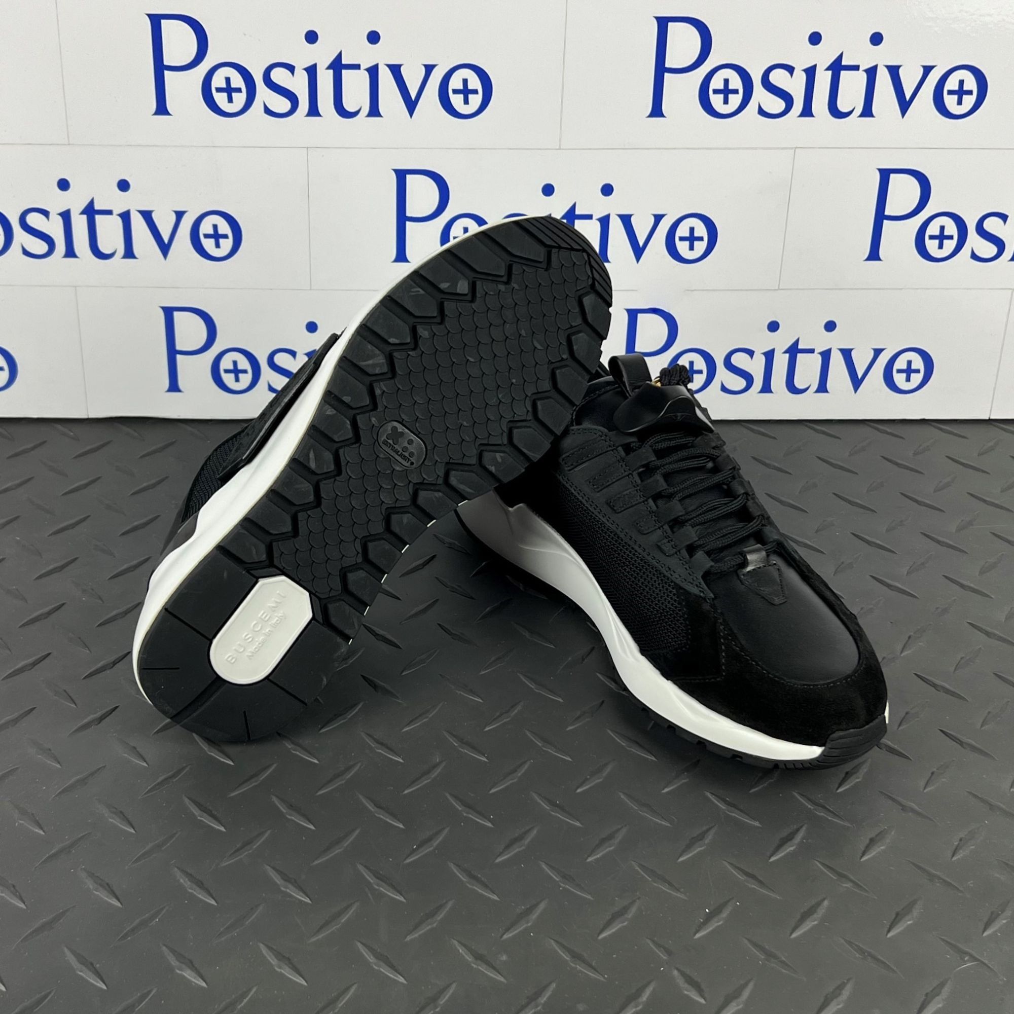 Buscemi Buscemi Run 2 Black Suede Sneakers US 7 SAMPLE Size US 7 / IT 37 - 5 Thumbnail