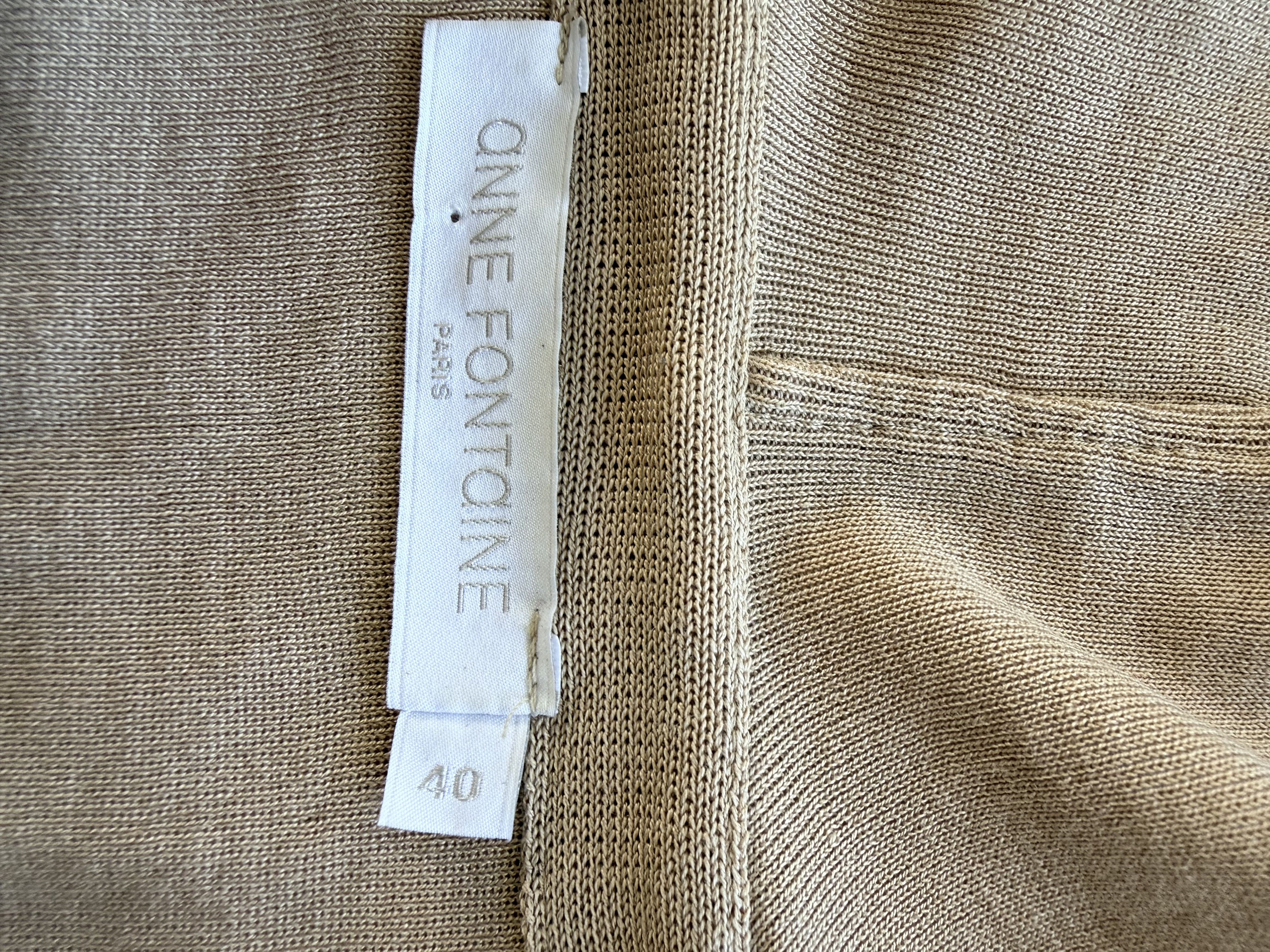 ANNE FONTAINE Anne Fontaine beige ruffle blouse Size S / US 4 / IT 40 - 6 Thumbnail