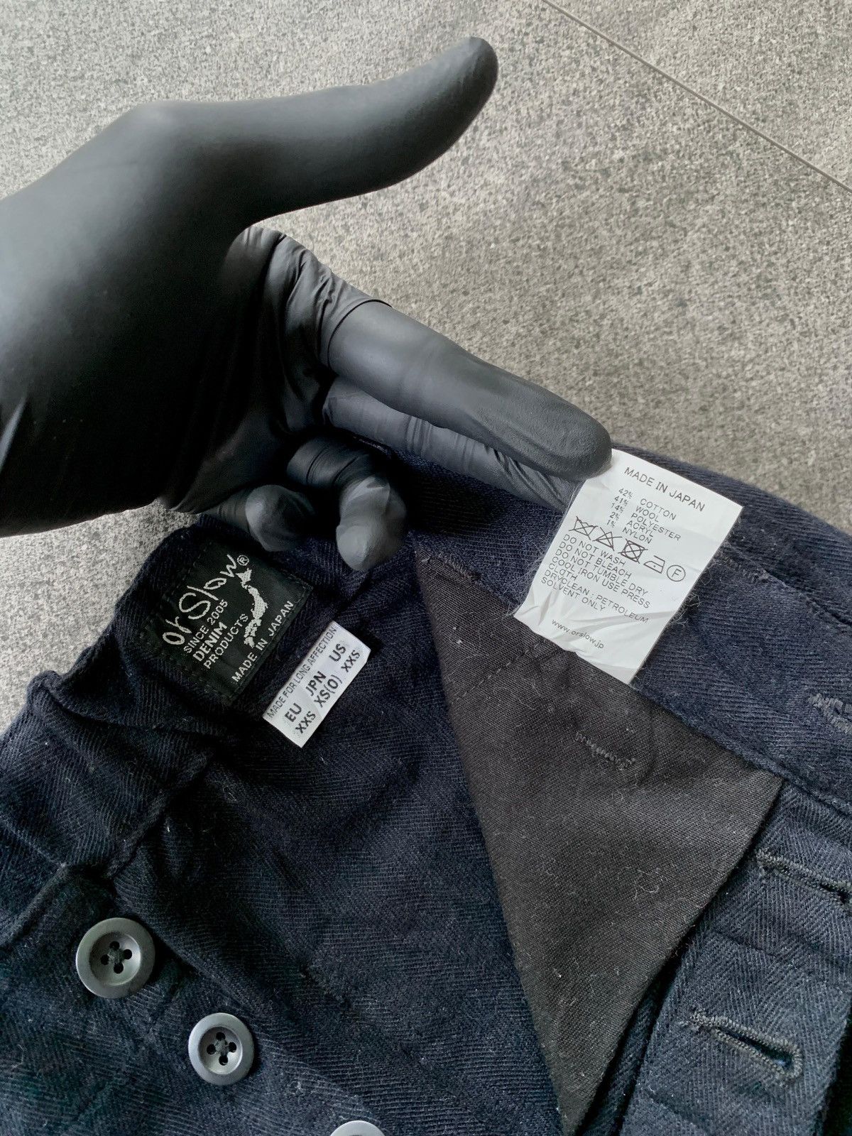 Orslow FREE TAX! Wool Blend Carpenter Pants Size US 28 / EU 44 - 8 Thumbnail