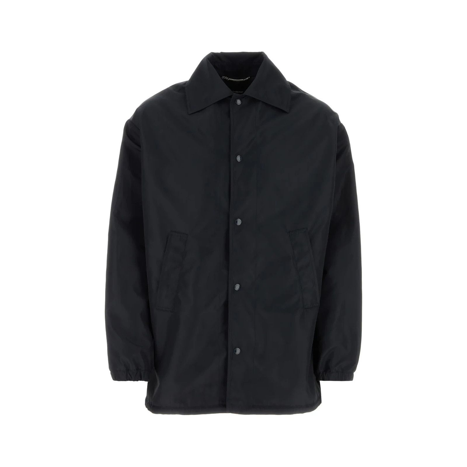 Dolce & Gabbana DOLCE & GABBANA Midnight Blue Nylon Jacket New & Authentic ( Size US M / EU 48-50 / 2 - 1 Thumbnail