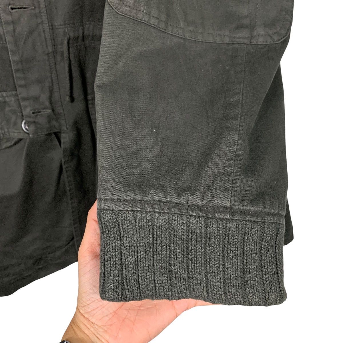 SYNGMAN CUCALA SYNGMAN CUCALA X BEAMS Faded Black Parka #2572–C116 Size US M / EU 48-50 / 2 - 14 Thumbnail