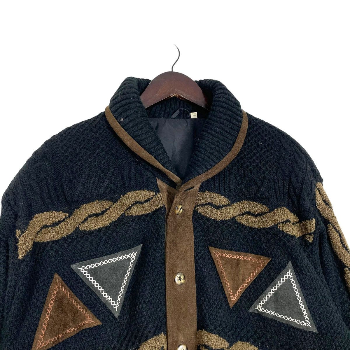 If Six Was Nine Vintage Racow Knitt Jacket Women Knittwear Japanese Brand Size XL / US 12-14 / IT 48-50 - 6 Thumbnail