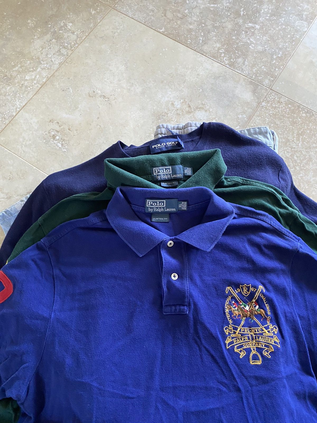 Polo Ralph Lauren Vintage Polo Ralph Lauren Y2k Big Logo Rare Polo T-shirt Size US XL / EU 56 / 4 - 3 Thumbnail