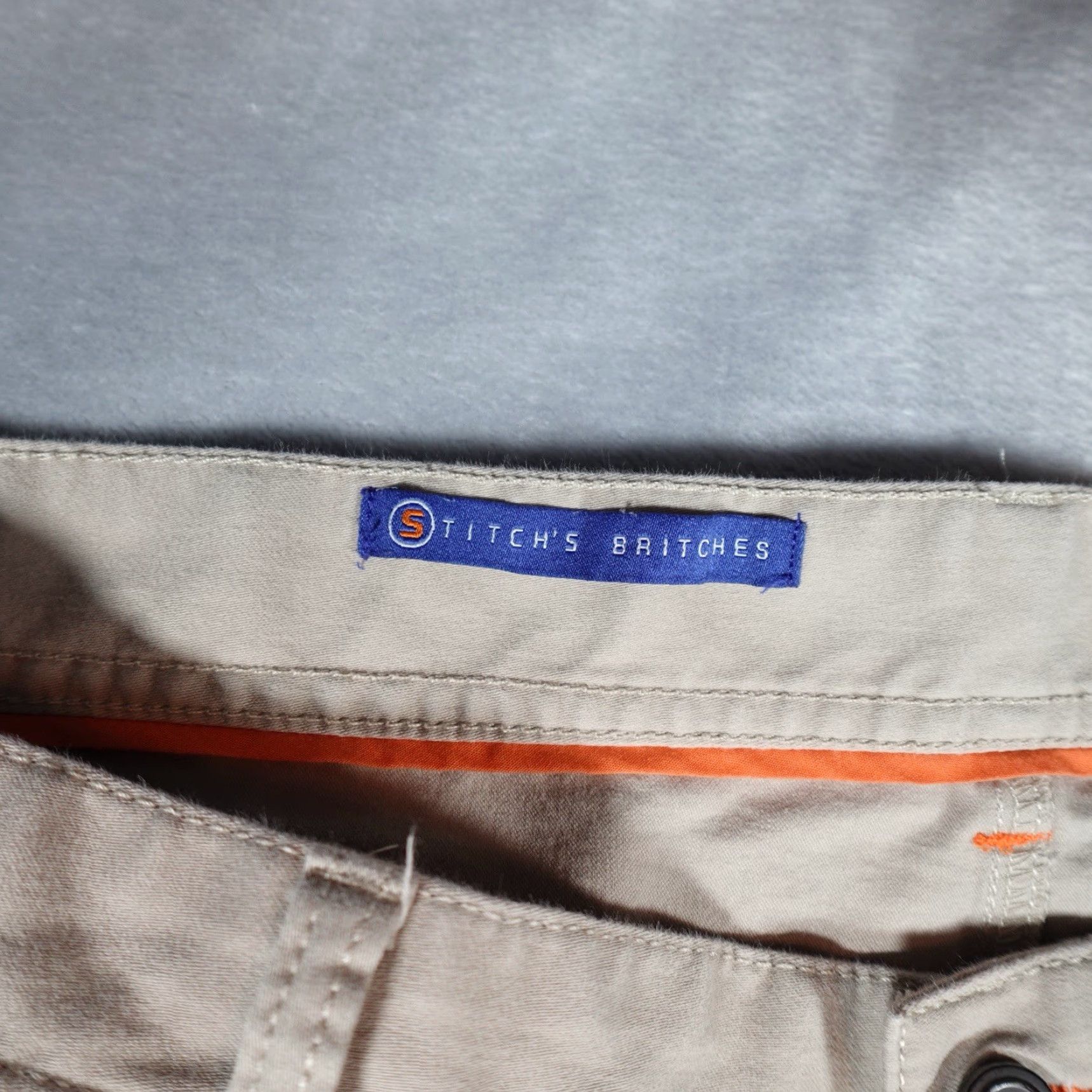 Vintage VINTAGE Stitch Golf Men’s 38x29 Straight Leg Khaki Pants Casual Fall Spring Summer 90s Mens Size US 38 / EU 54 - 3 Thumbnail