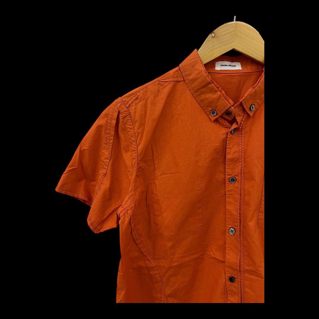 Designer UNDERCOVERISM “FUCK” POCKET JAPANESE BRAND SHIRT Size US L / EU 52-54 / 3 - 7 Thumbnail