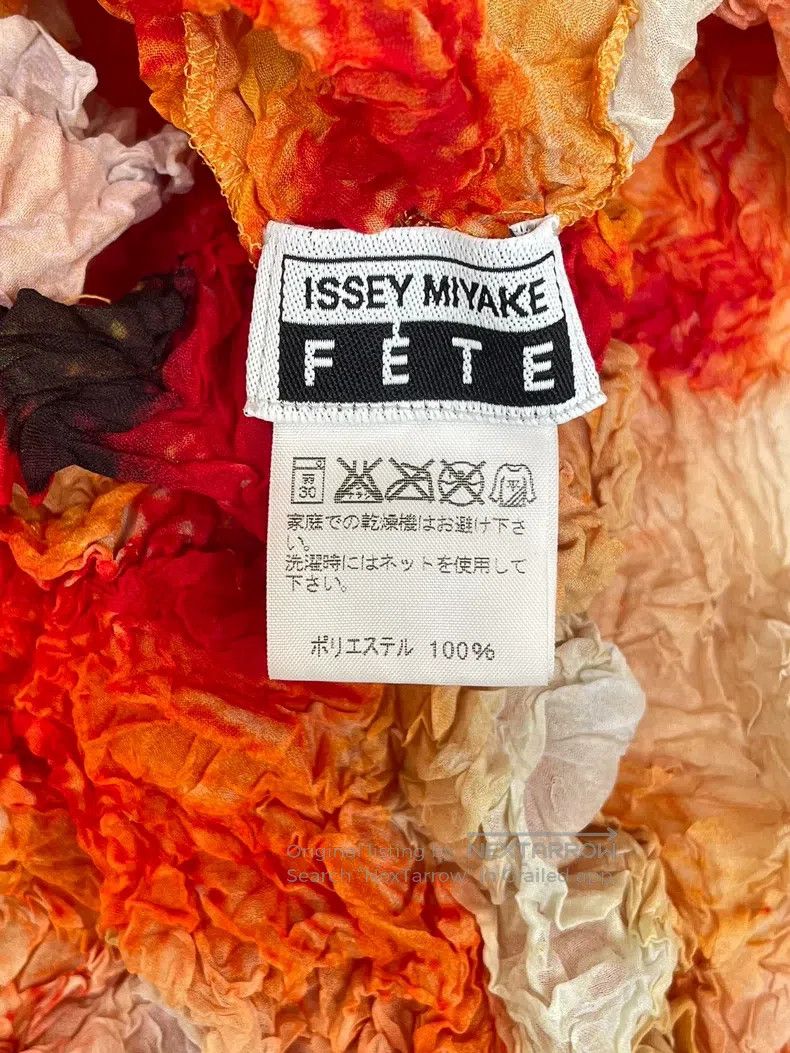 Issey Miyake Issey Miyake Tomato Ruffle Long Sleeve Top Size M / US 6-8 / IT 42-44 - 9 Thumbnail