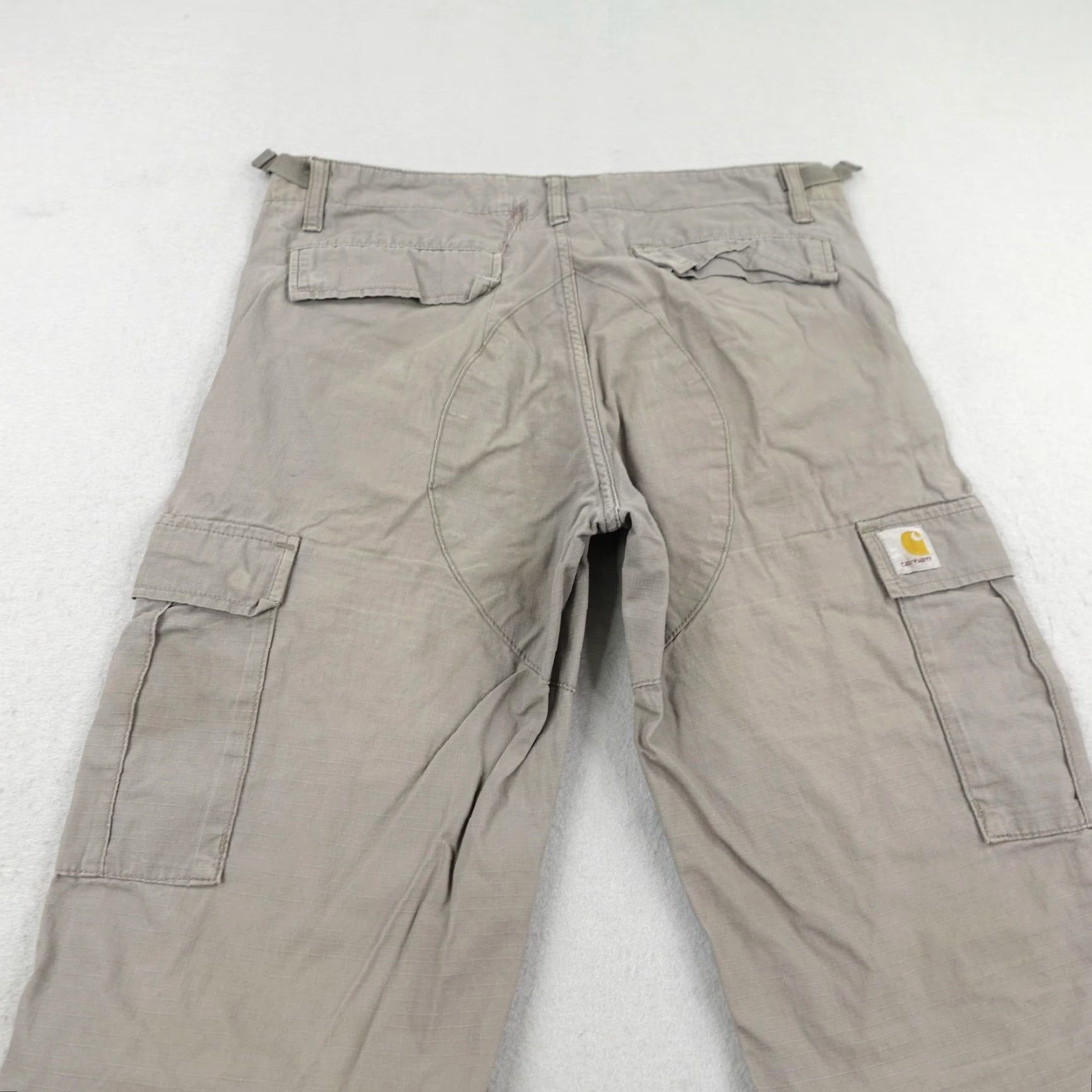Carhartt Carhartt Gray Cargo Pants Mens 34x31 Adjustable Waist Utility Workwear Size US 34 / EU 50 - 5 Thumbnail