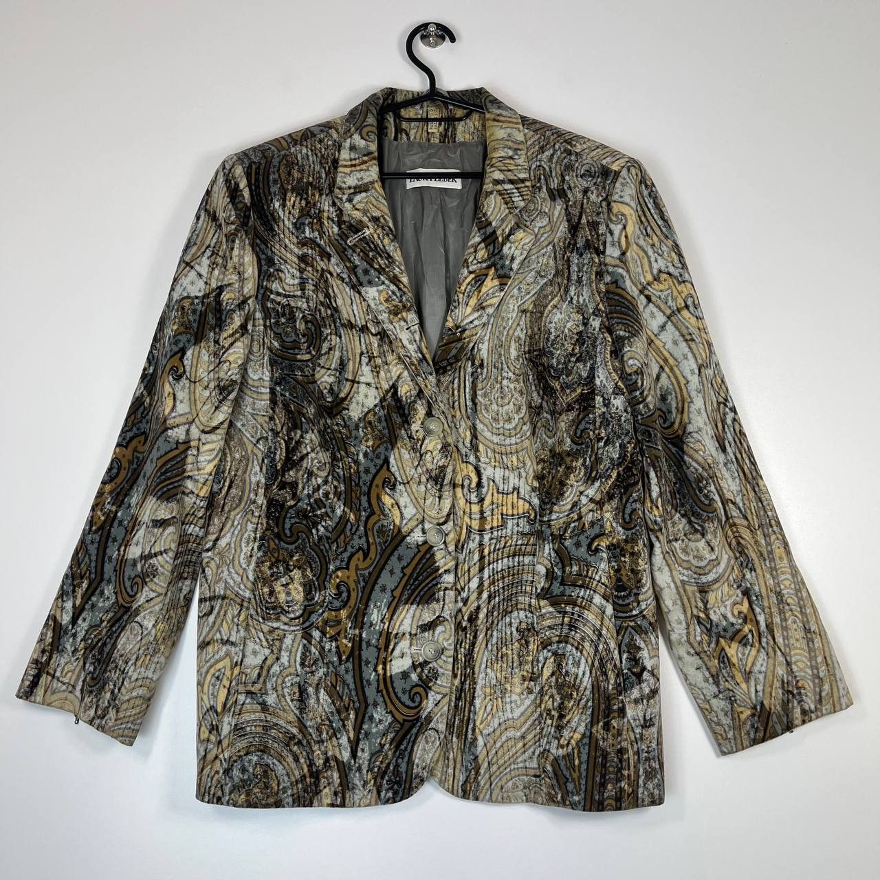 Other Laura Lebek Women’s Vintage Blazer Jacket Abstract Size 42 Size L / US 10 / IT 46 - 1 Thumbnail