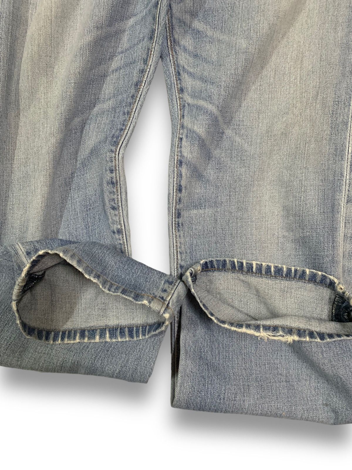 Levi's Vintage Clothing Vintage Y2K Levis 505 Blue Wash Straight Leg Jeans 33x28 Size US 33 - 12 Thumbnail