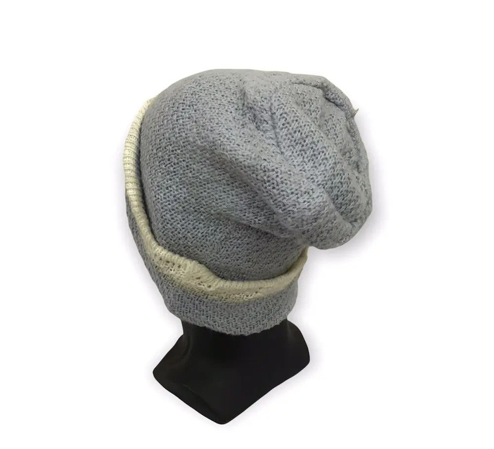 Japanese Brand × Vintage Japanese Brand Plain Beanie Hat Size ONE SIZE - 3 Thumbnail