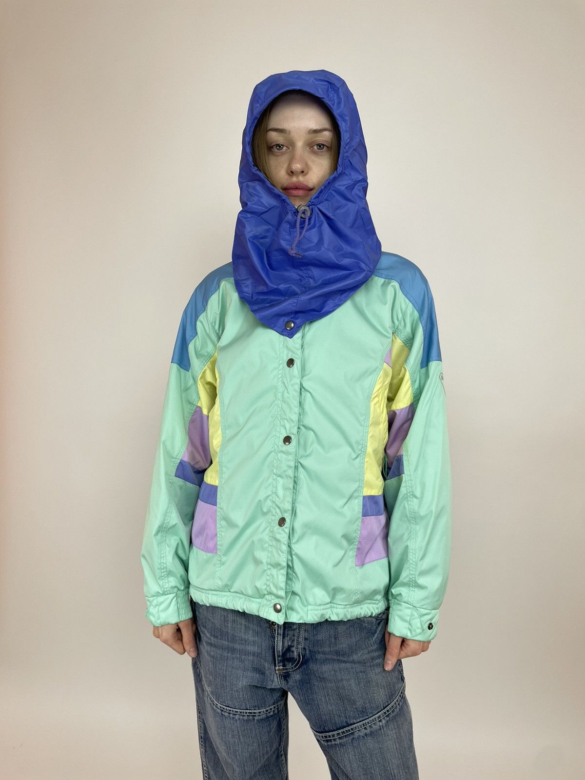 DEGRE7 vintage SKI Womens jacket Multicolour size M