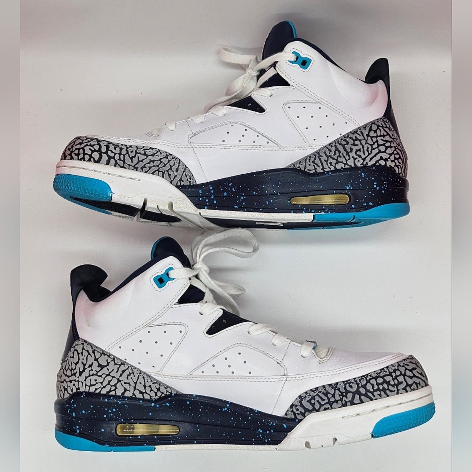 image of Jordan Brand Son Of Mars Low 'hornets' Shoes in Blue, Men's (Size 11)