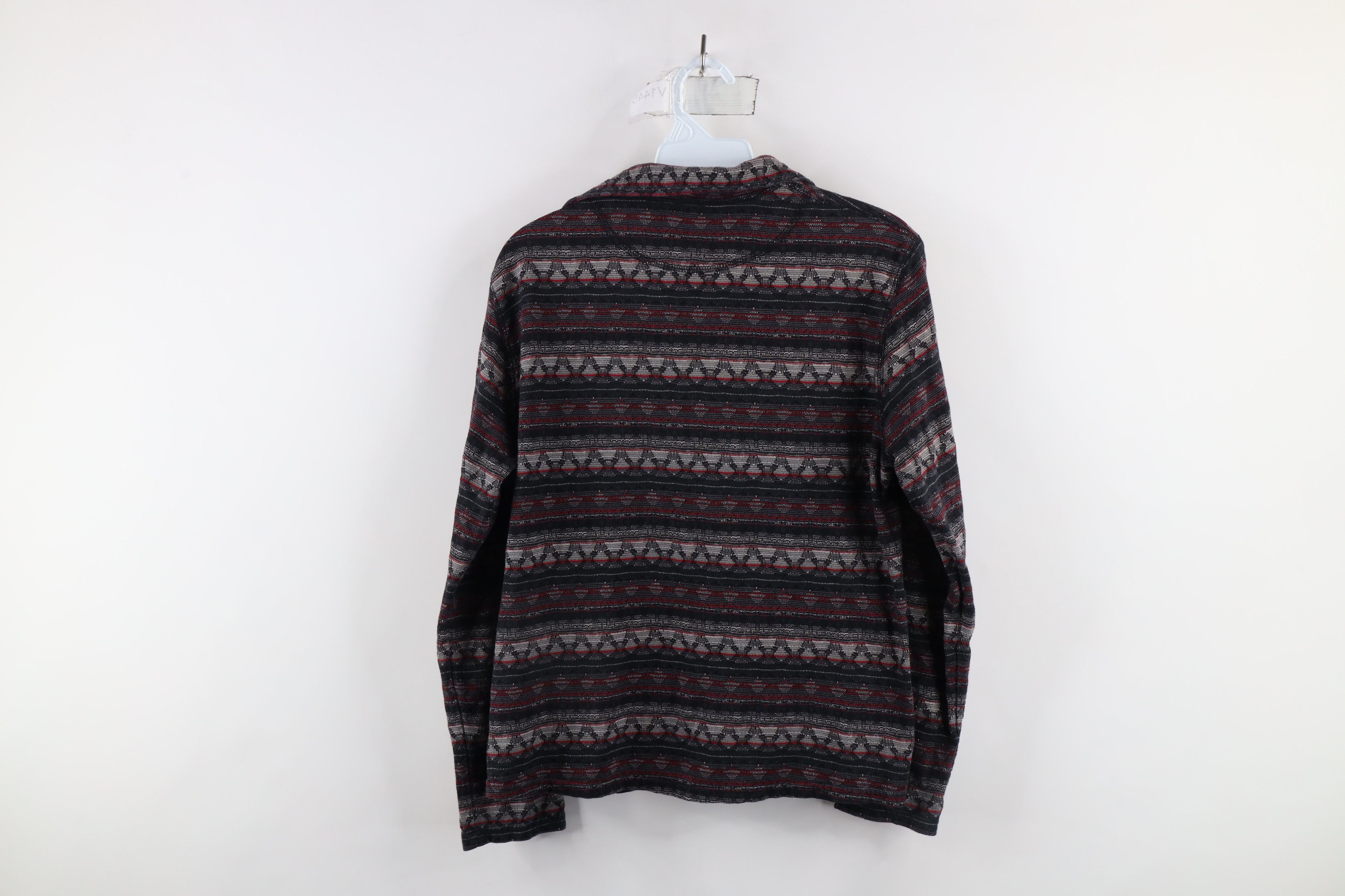 Vintage × Woolrich Woolen Mills Vintage Woolrich Fair Isle Knit Half Zip Pullover Sweater Size M / US 6-8 / IT 42-44 - 7 Thumbnail