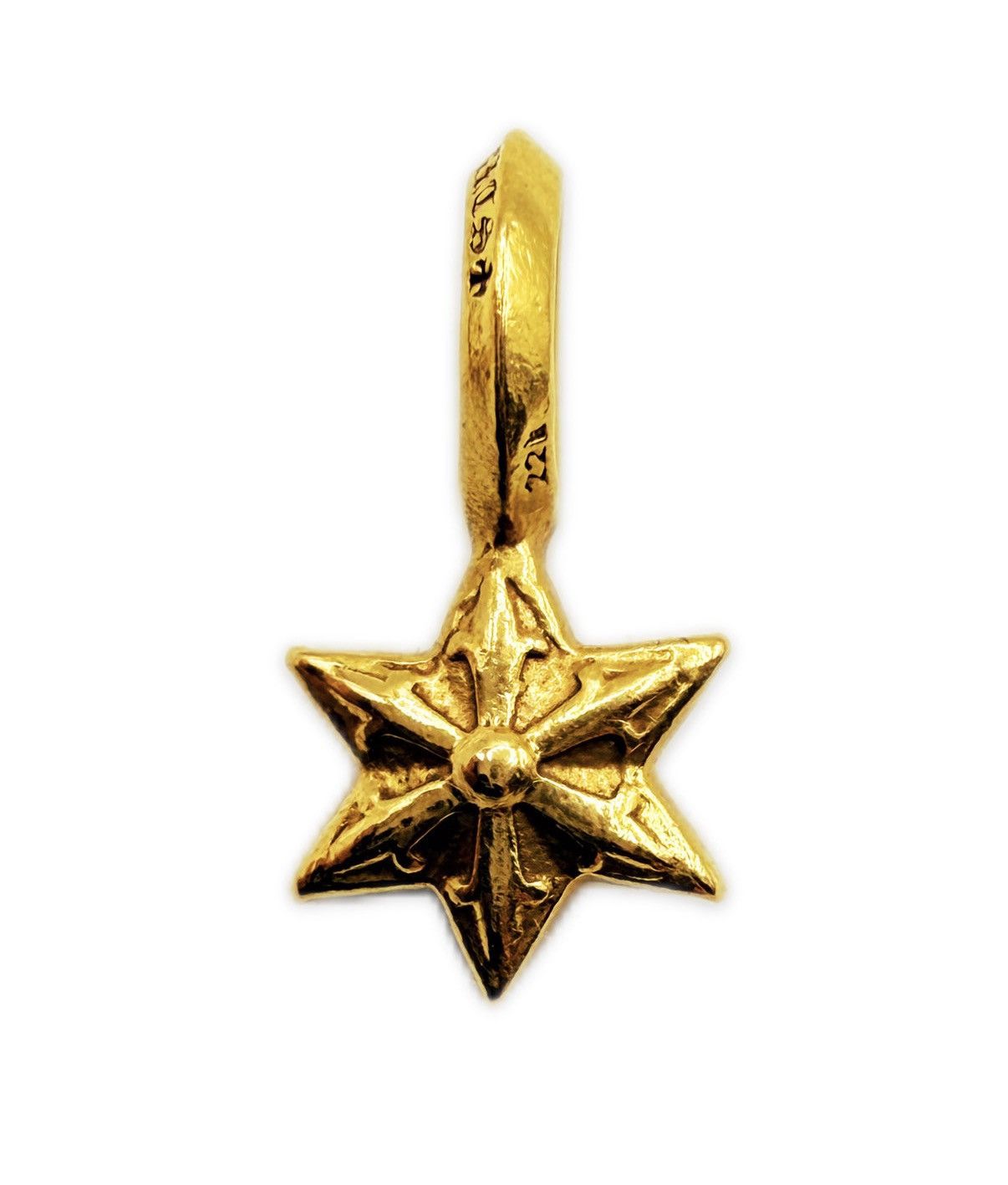 Chrome Hearts Chrome Hearts 5 Point Star 22k Gold Charm Pendant Size ONE SIZE - 1 Thumbnail