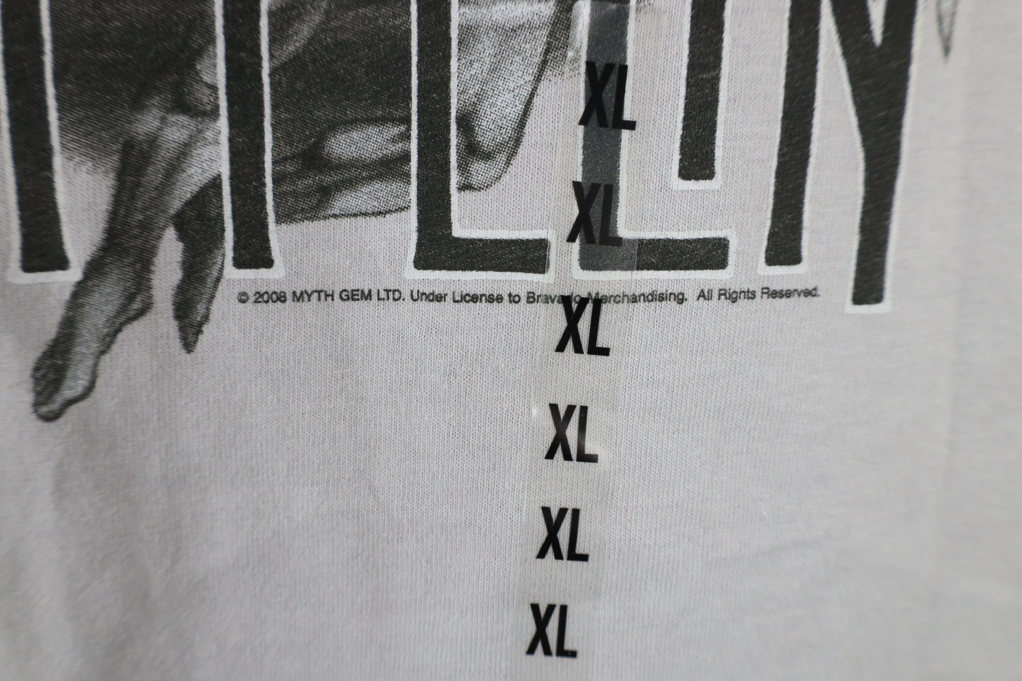 Vintage Deadstock Vintage Y2K 2008 Led Zeppelin Band T-Shirt Gray Size US XL / EU 56 / 4 - 5 Thumbnail