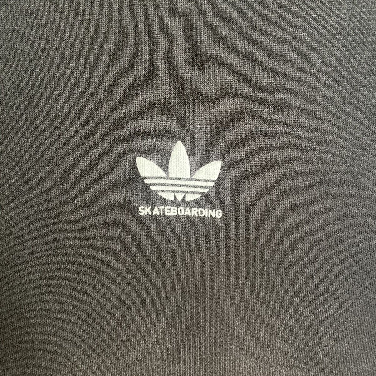 Adidas Vintage Adidas Skateboarding Faded Black Hoodie Size US XL / EU 56 / 4 - 5 Thumbnail