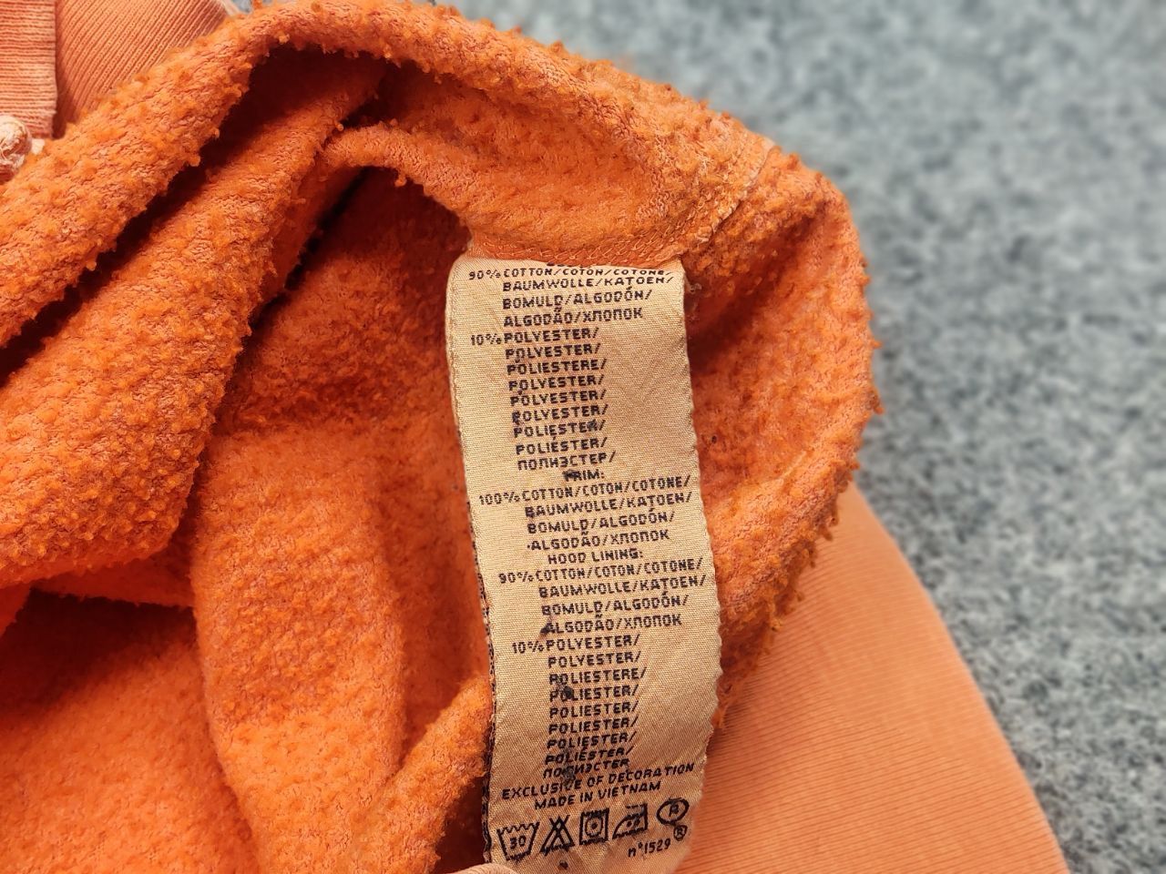 Polo Ralph Lauren Vintage 90's Polo Ralph Lauren RRL Zip Orange Faded Hoodie Size US L / EU 52-54 / 3 - 16 Thumbnail
