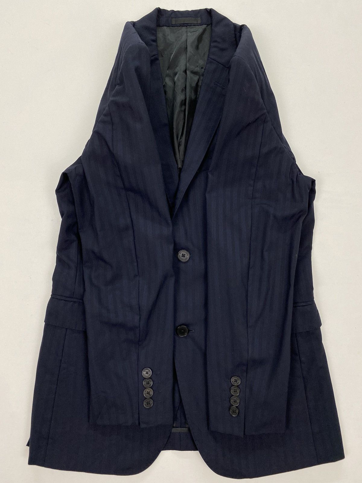 Burberry Burberry Black Label Striped Blazer Size 38R - 5 Thumbnail