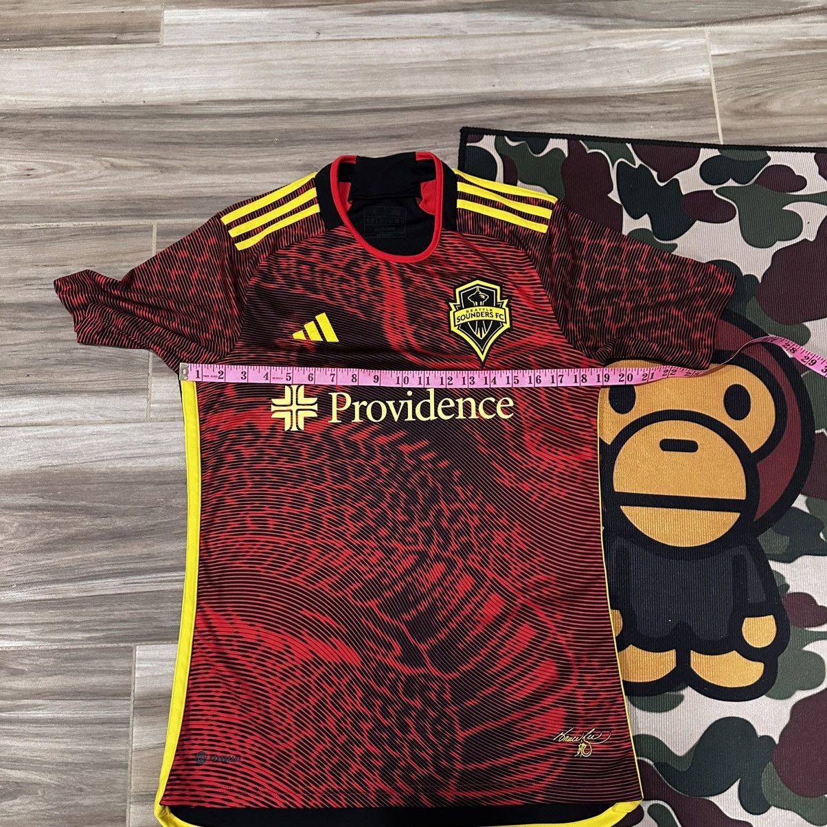 Adidas Seattle Sounders Adidas Away Bruce Lee Edition Soccer Jersey Size US S / EU 44-46 / 1 - 3 Thumbnail
