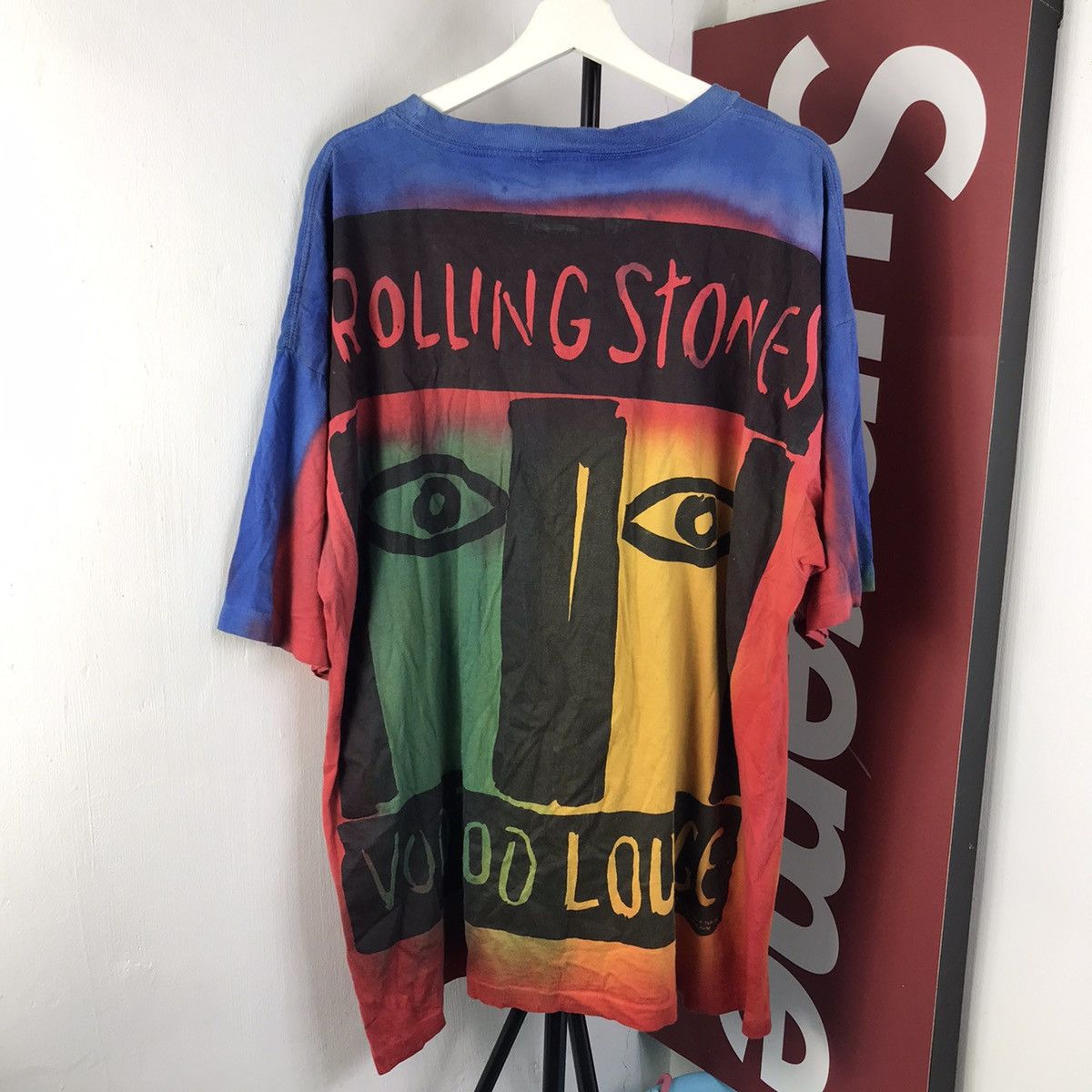 The Rolling Stones Vintage Brockum Rolling Stones Voodoo Lounge Tour Tee Shirt Size US XXL / EU 58 / 5 - 6 Thumbnail
