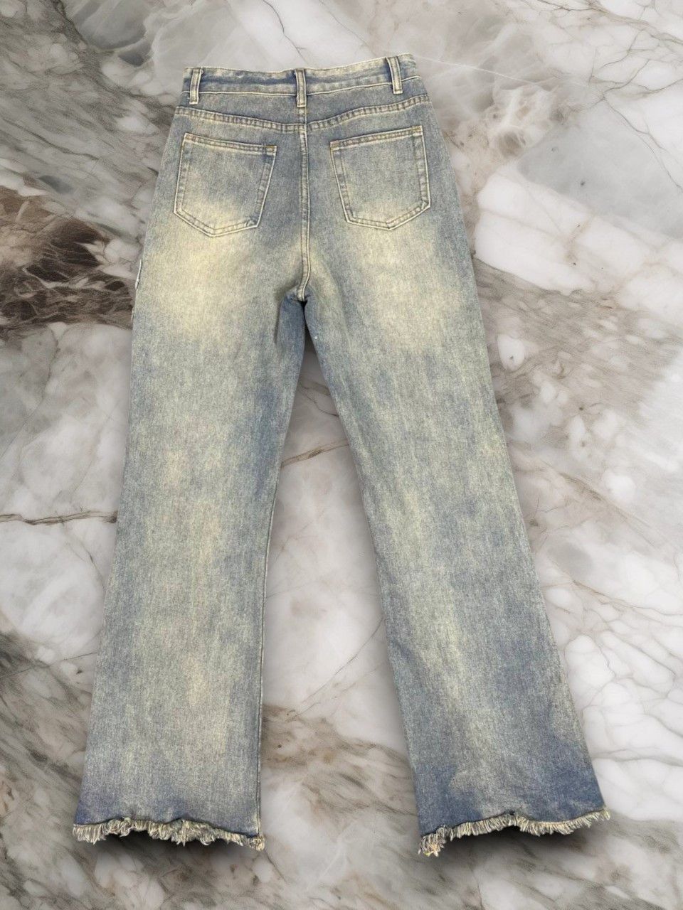 Japanese Brand vintage japanese brand bootcut flare denim nice design Size US 29 - 2 Thumbnail