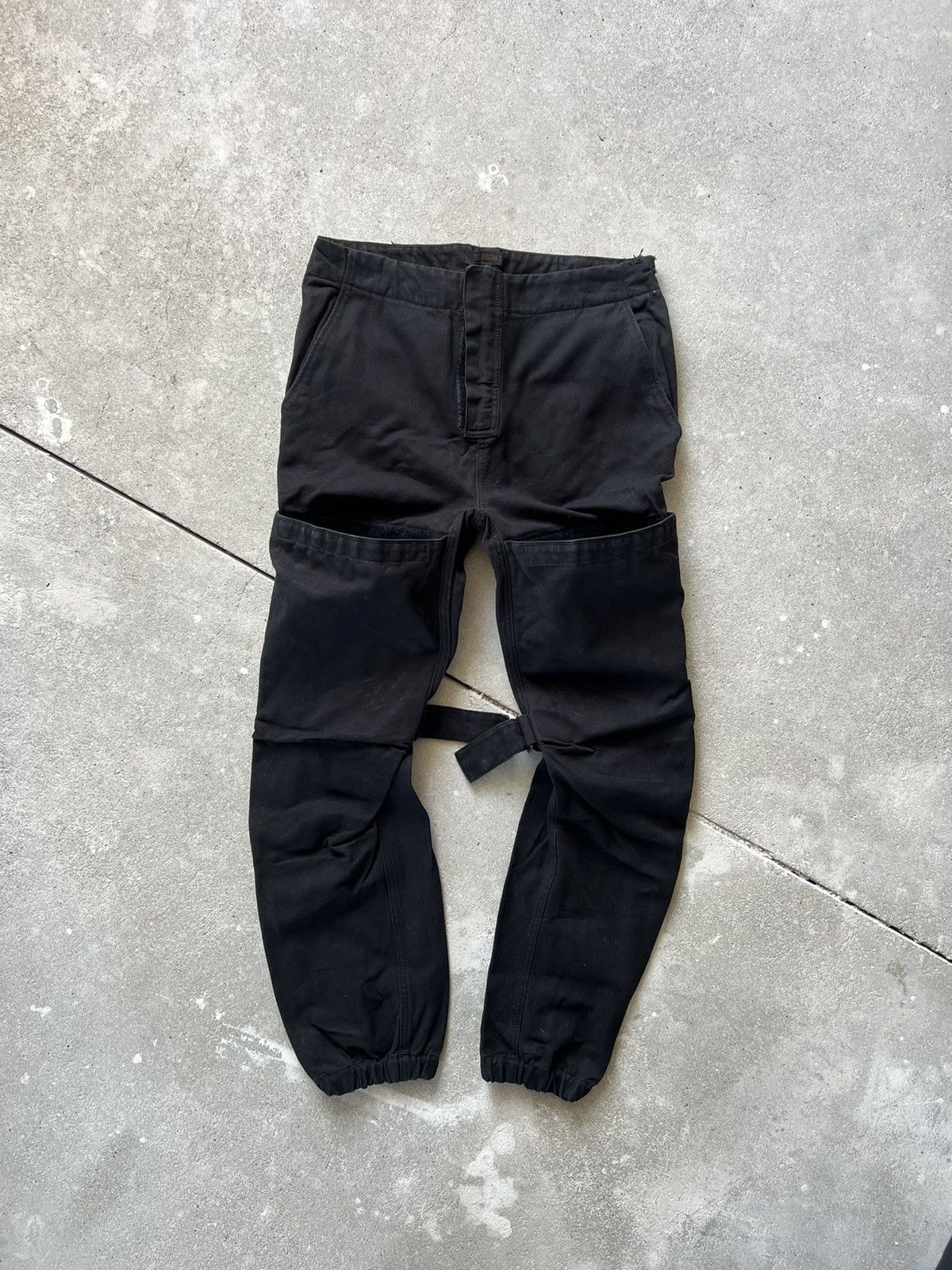Kanye West × Vintage × Yeezy Yeezy Season 3 Velcro Strap Pants Size US 32 / EU 48 - 7 Thumbnail