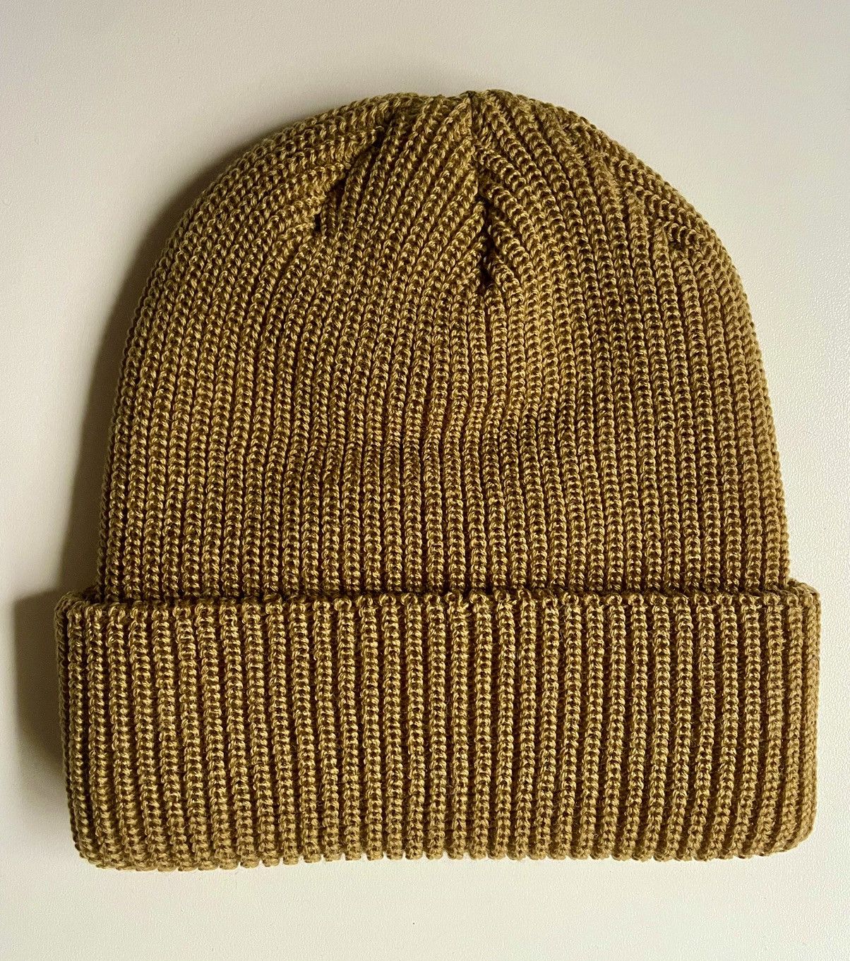 Supreme FW17 Heather Loose Gauge Beanie GOLD Size ONE SIZE - 2 Thumbnail