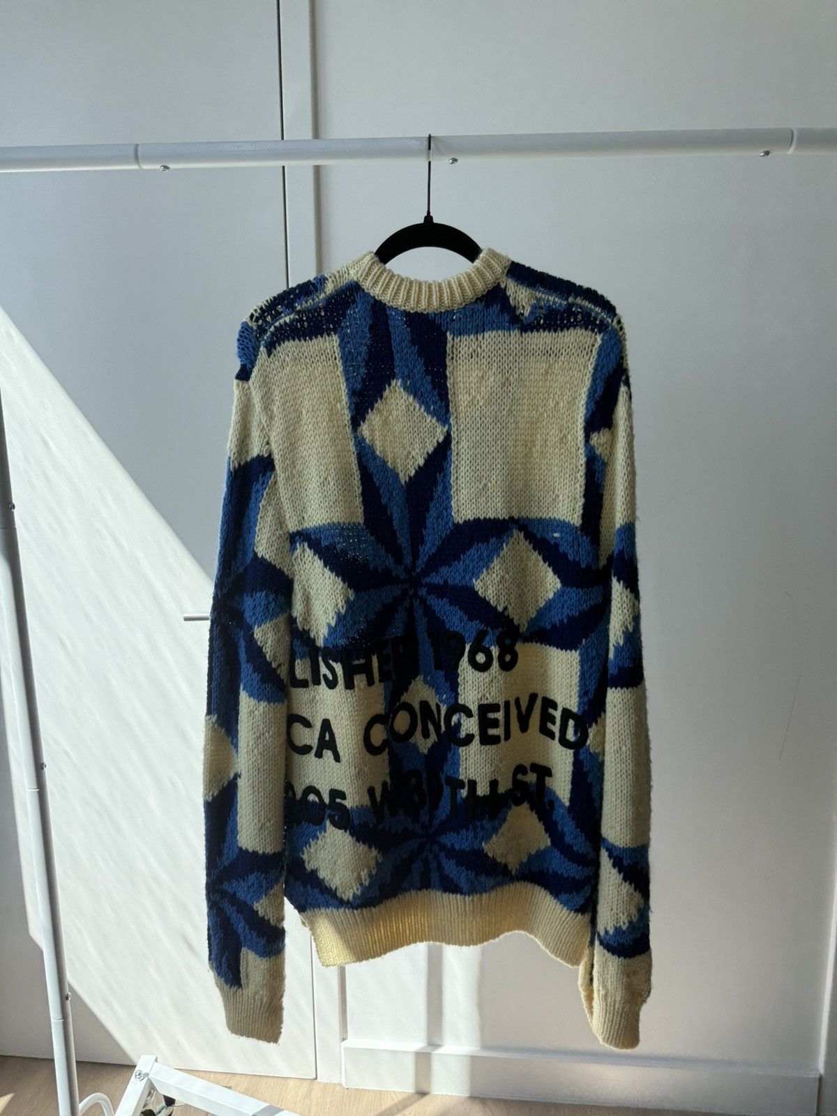 Calvin Klein 205W39NYC CK205W39NYC by Raf 18FW Star Knit Sweater Size US S / EU 44-46 / 1 - 2 Thumbnail