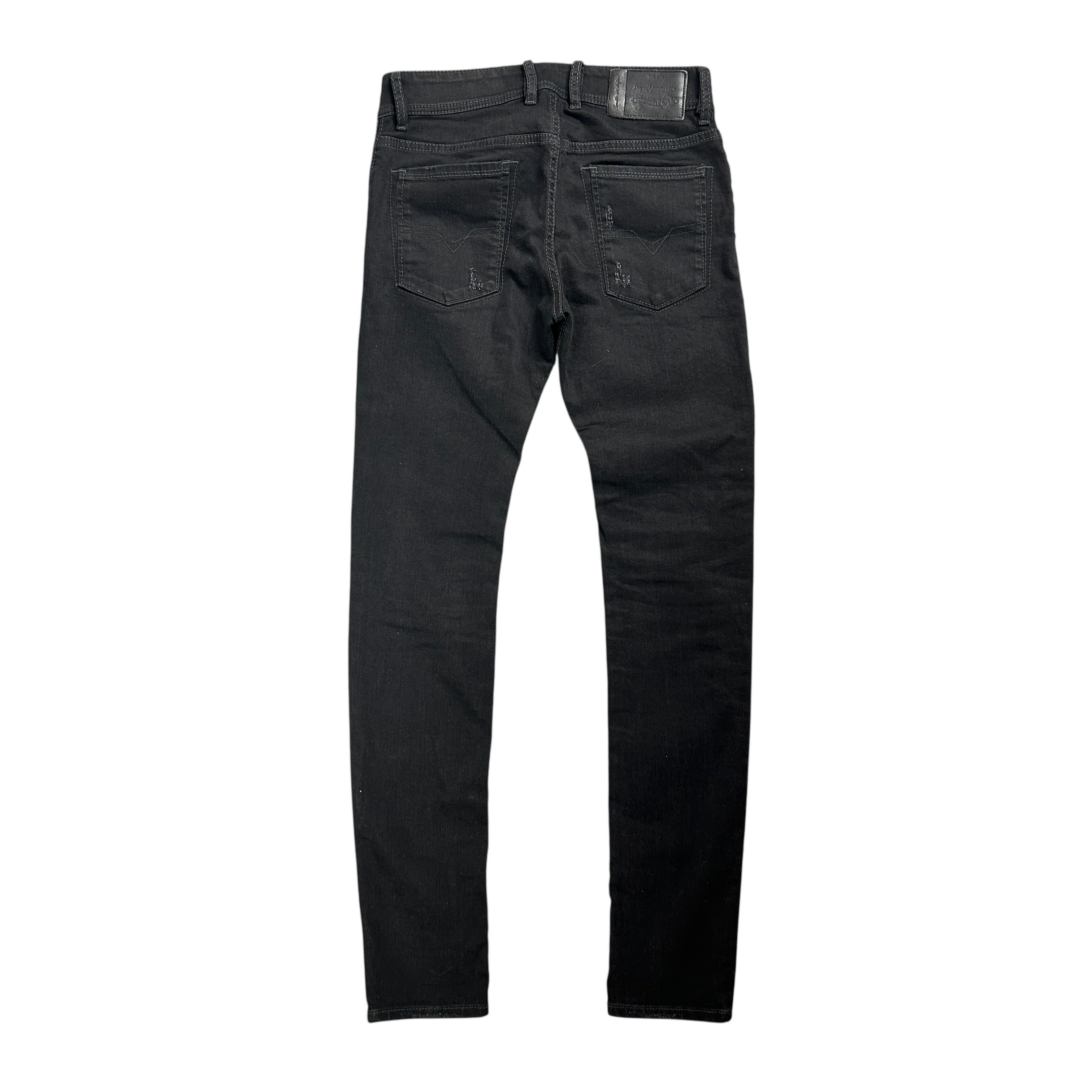 Diesel Diesel Sleenker Slim Skinny Stretch Black Denim W28L32 Size US 28 / EU 44 - 2 Thumbnail
