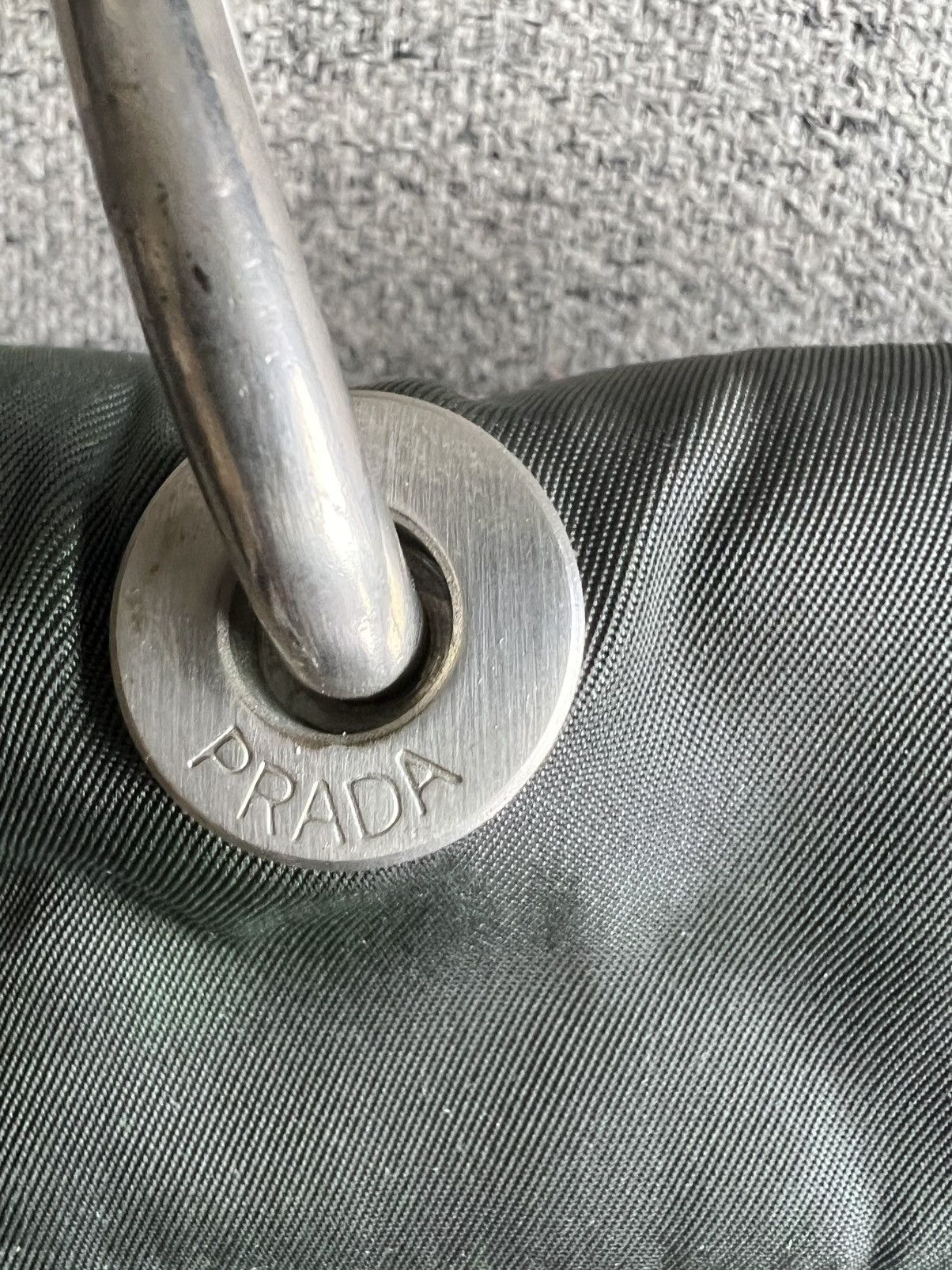 Prada × Vintage Prada Nylon Rare Single Flap Shoulder Bag Size ONE SIZE - 9 Thumbnail