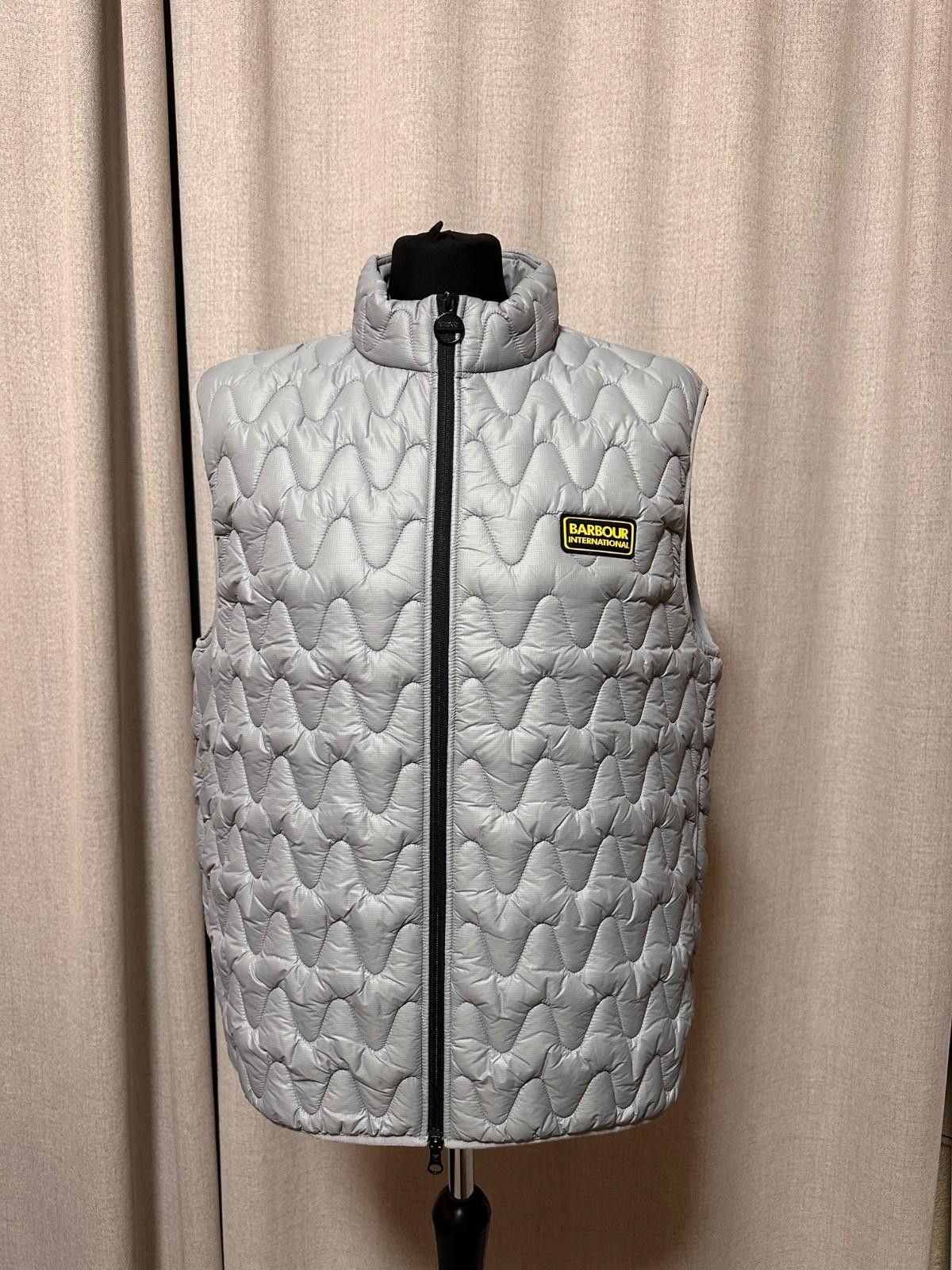 Barbour Barbour International Wave Gilet Battleship Grey Size XLarge Size US XL / EU 56 / 4 - 1 Thumbnail
