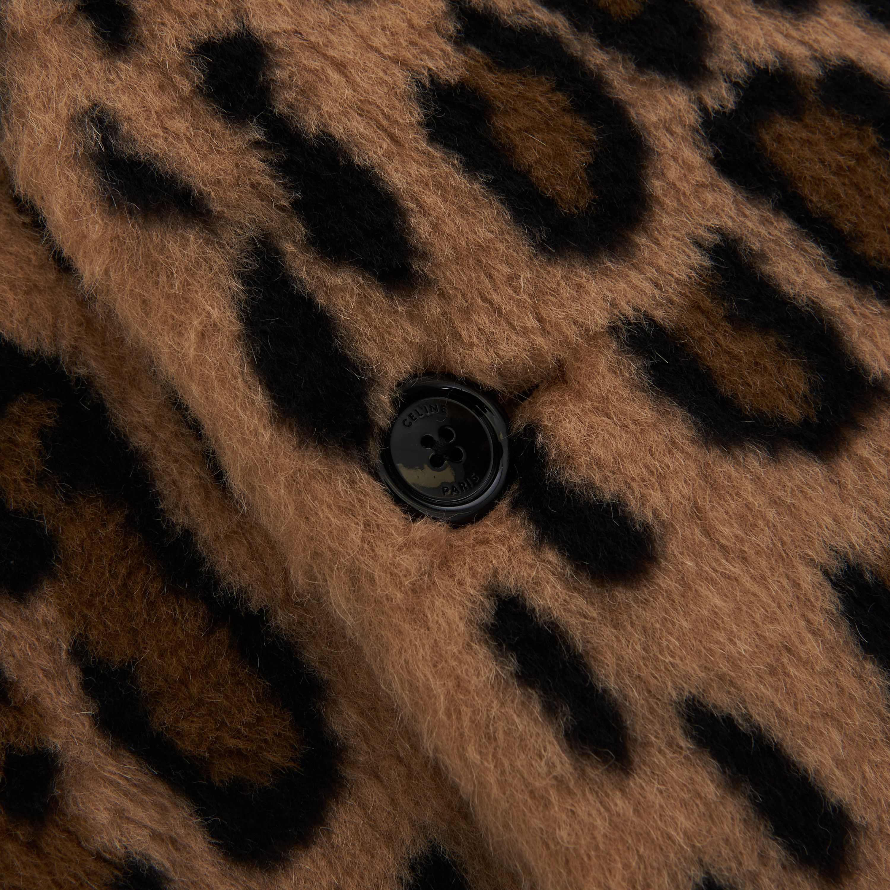 Celine Oversized MAC Coat In Leopard Print Alpaca Size US S / EU 44-46 / 1 - 11 Thumbnail
