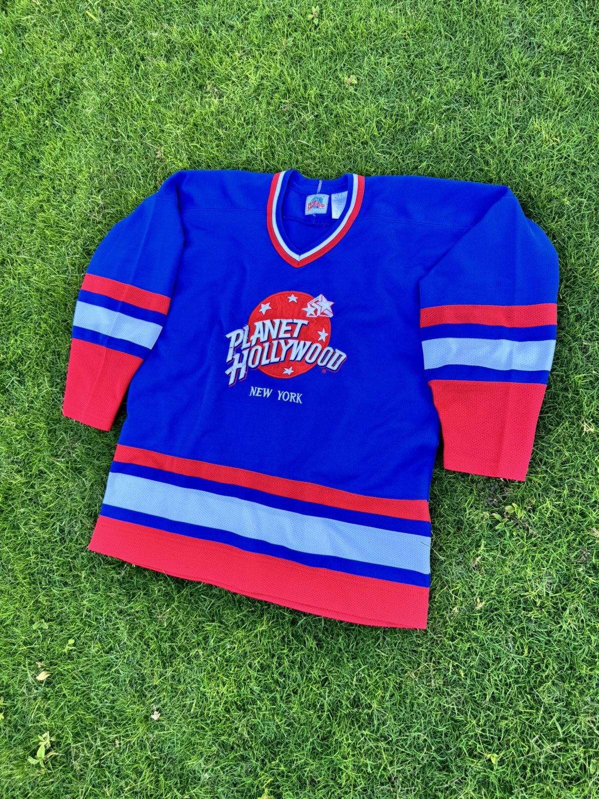Planet Hollywood vintage 1991 Planet Hollywood New York hockey jersey Size US M / EU 48-50 / 2 - 2 Thumbnail