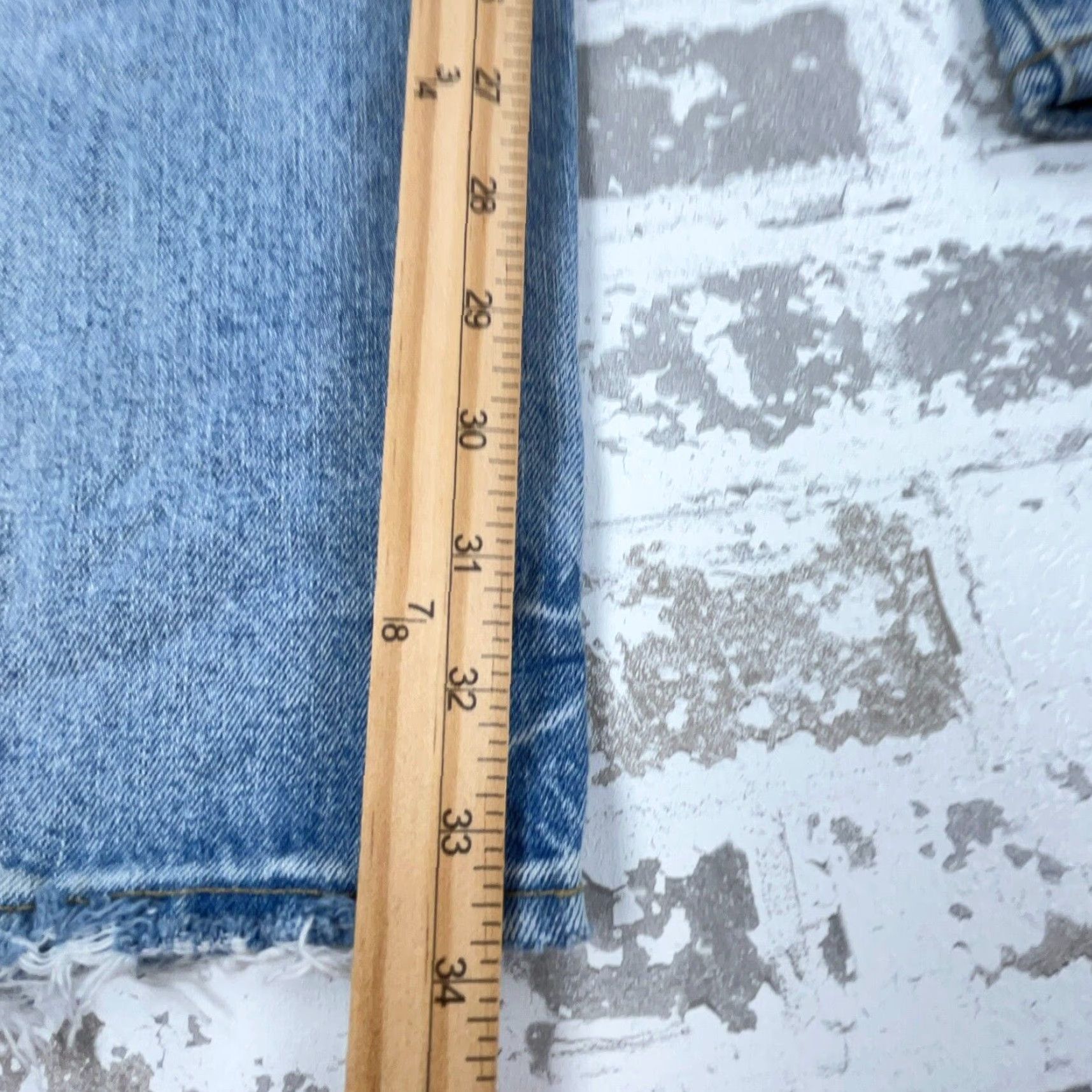 American Eagle Outfitters American Eagle Outfitters Jeans Men 34x34 Slim Straight Light Flex Blue Denim Size US 34 / EU 50 - 6 Thumbnail