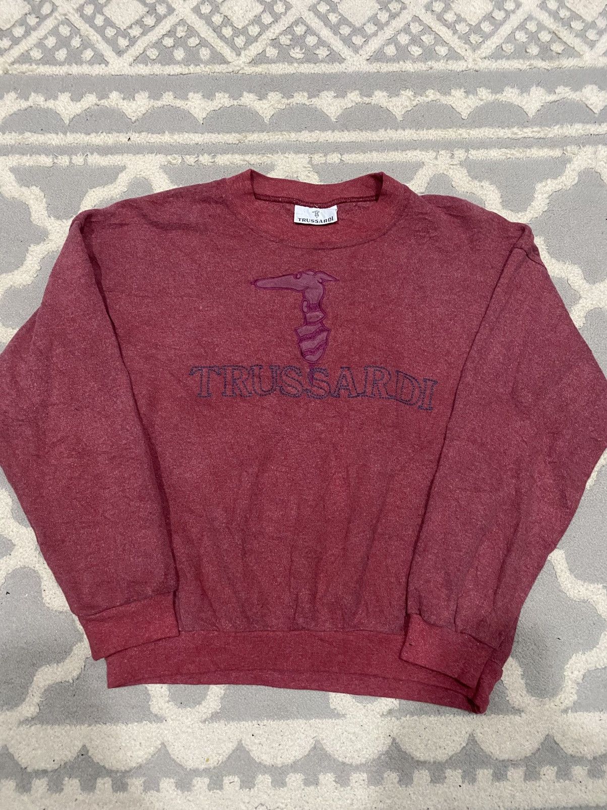 Trussardi × Vintage Trussardi Sweatshirt Size US XS / EU 42 / 0 - 1 Thumbnail
