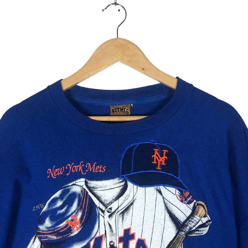 MLB × Nutmeg × Vintage Vintage Nutmeg New York Mets men t-shirt Size US XL / EU 56 / 4 - 2 Thumbnail
