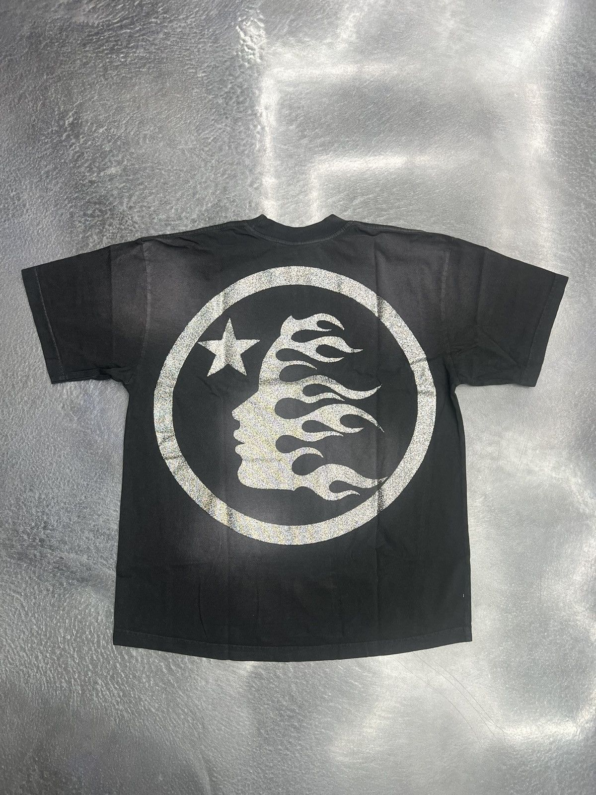HELLSTAR Hellstar Sports Core Logo Glitter T-Shirt Size US M / EU 48-50 / 2 - 6 Thumbnail