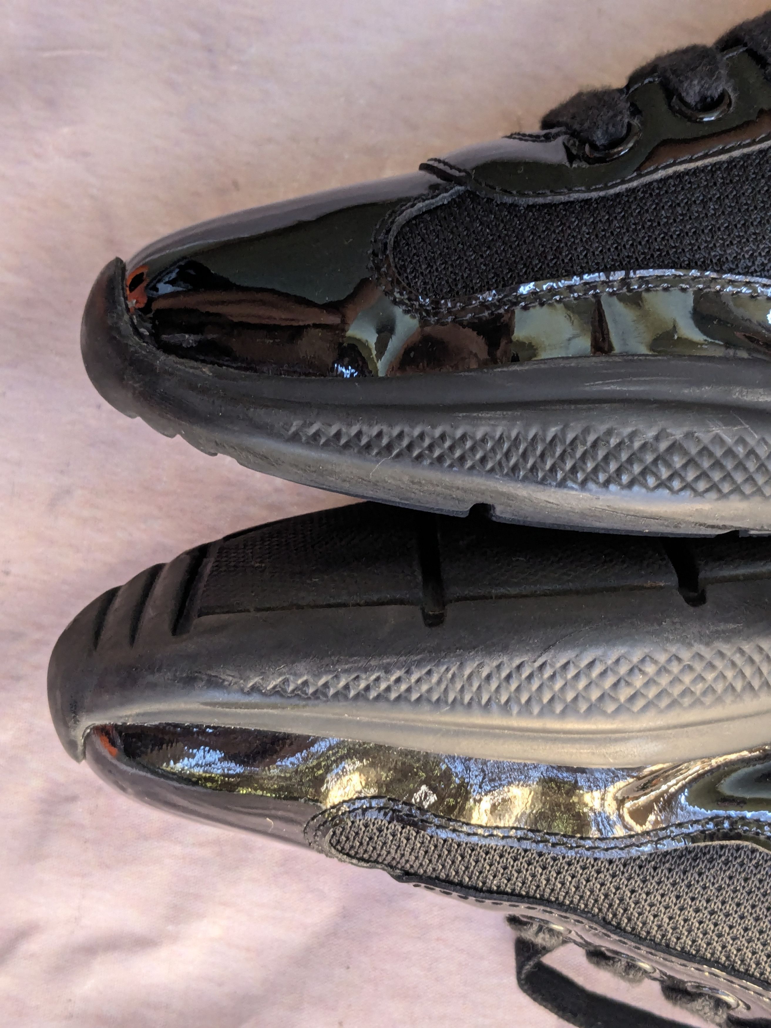 Prada Prada America's Cup Sneakers Red Black Patent 9 Low Size US 9 / EU 42 - 9 Thumbnail