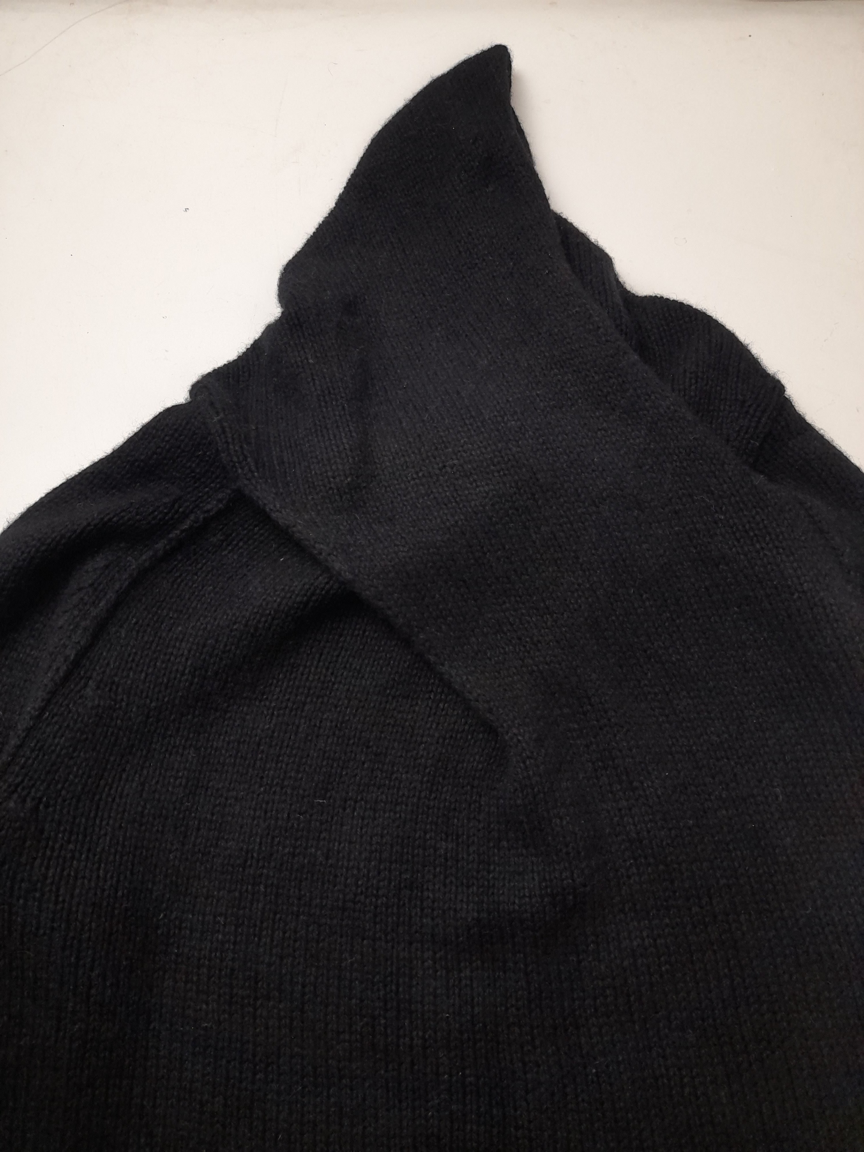 Tornado Mart Tornado Mart Assymetrical Collared Ninja Vibe Knit Size US L / EU 52-54 / 3 - 4 Thumbnail