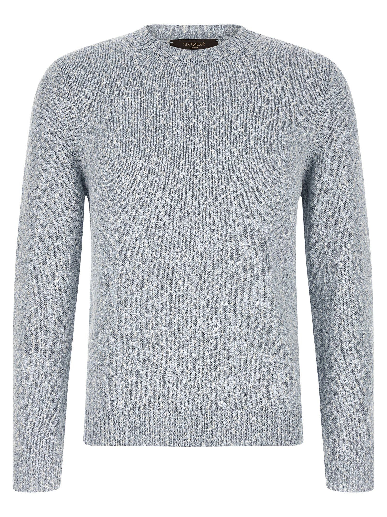 Zanone Two-Tone Yarn Sweater Size US M / EU 48-50 / 2 - 1 Thumbnail