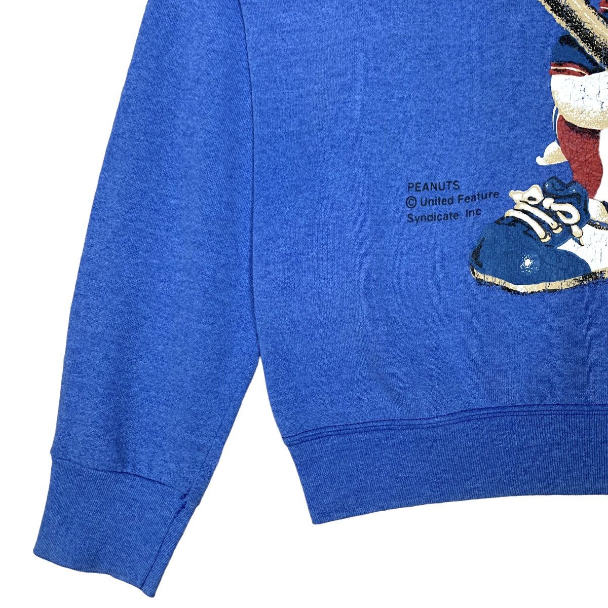 Cartoon Network × Peanuts × Vintage Vintage Snoopy Peanuts Baseball Sweatshirt Size S Size US S / EU 44-46 / 1 - 5 Thumbnail
