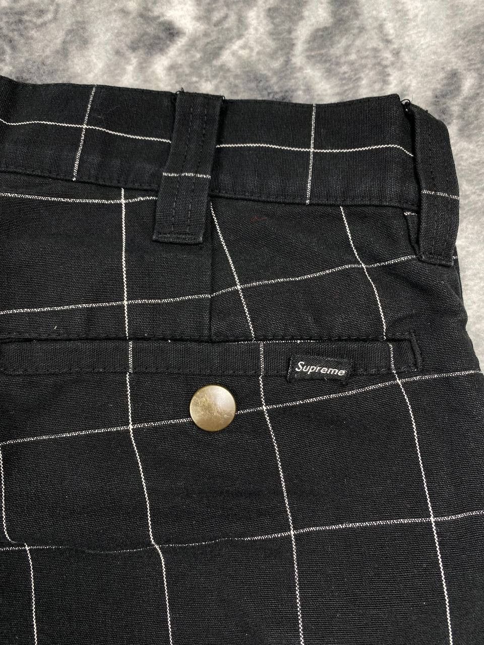 Supreme Supreme Chech Work Pants Trousers Men Size 30 Black Size US 30 / EU 46 - 11 Thumbnail