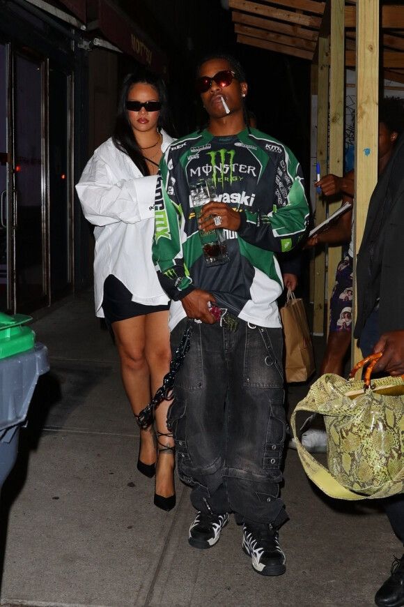 A$AP Rocky Grail Kawasaki Monster Energy Asap Rocky Jersey longslive Size US L / EU 52-54 / 3 - 6 Thumbnail