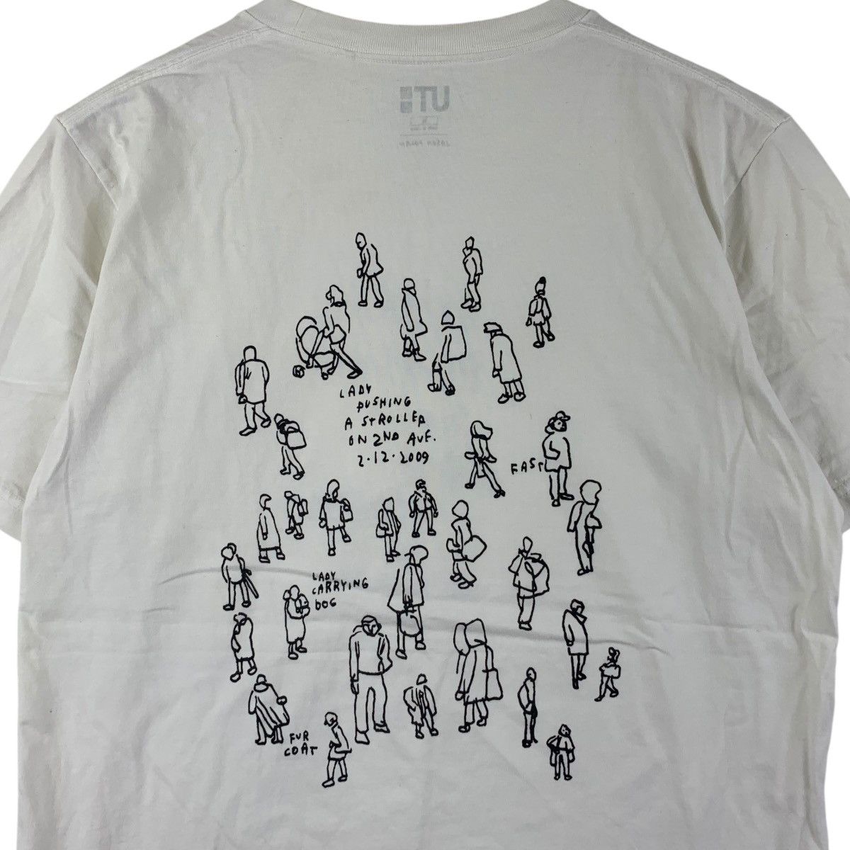 Uniqlo JASON POLAN x UNIQLO Every Person In New York Art Tee Shirt Size M / US 6-8 / IT 42-44 - 6 Thumbnail